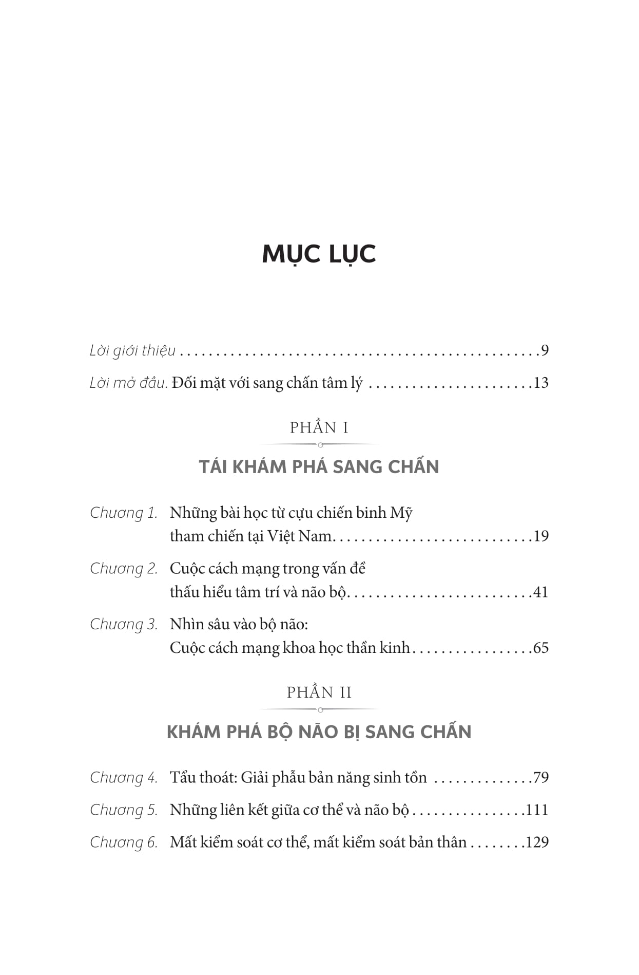 sang chấn tâm lý - hiểu để chữa lành