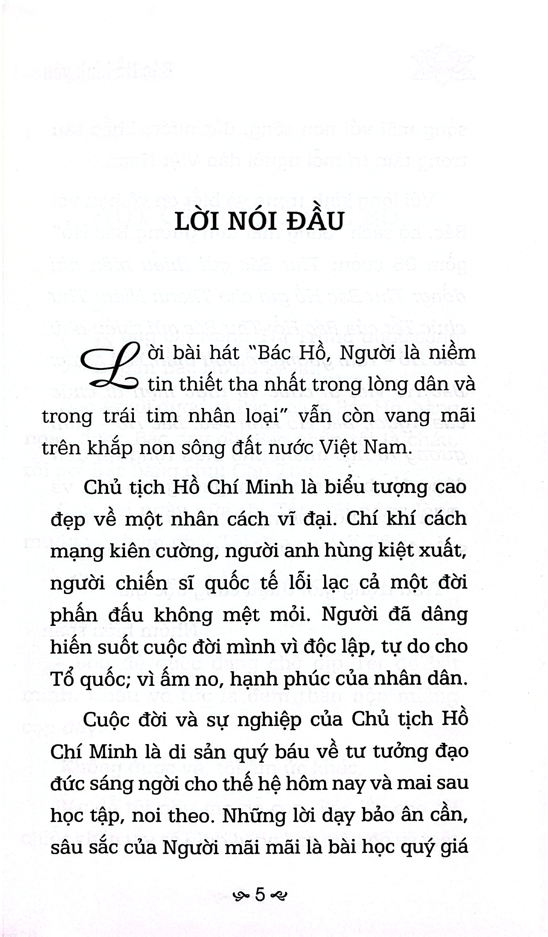 Sáng Mãi Tấm Gương Bác Hồ - Bác Hồ Kính Yêu