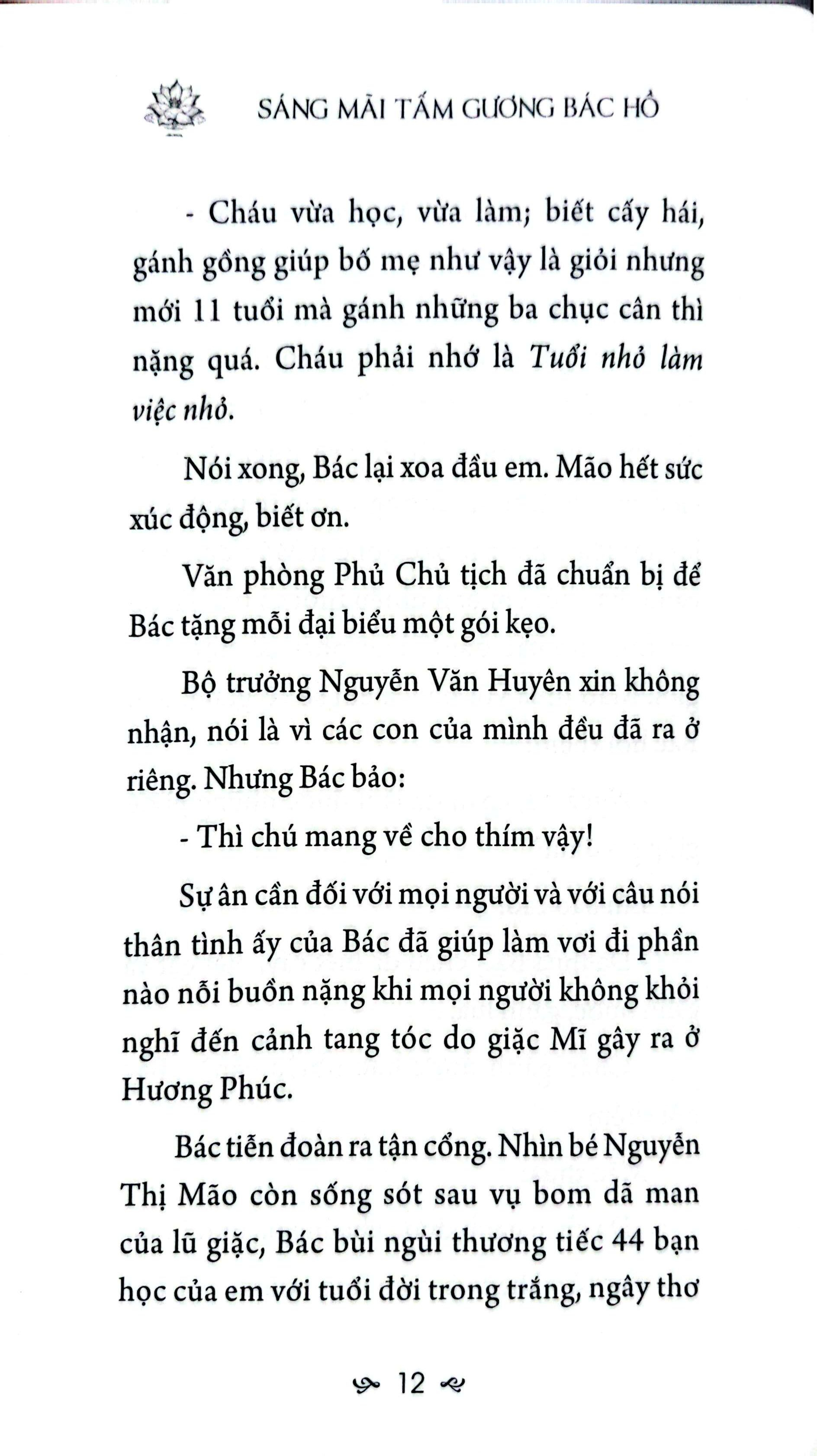 Sang Mai Tam Guong Bac Ho - Bao Dung