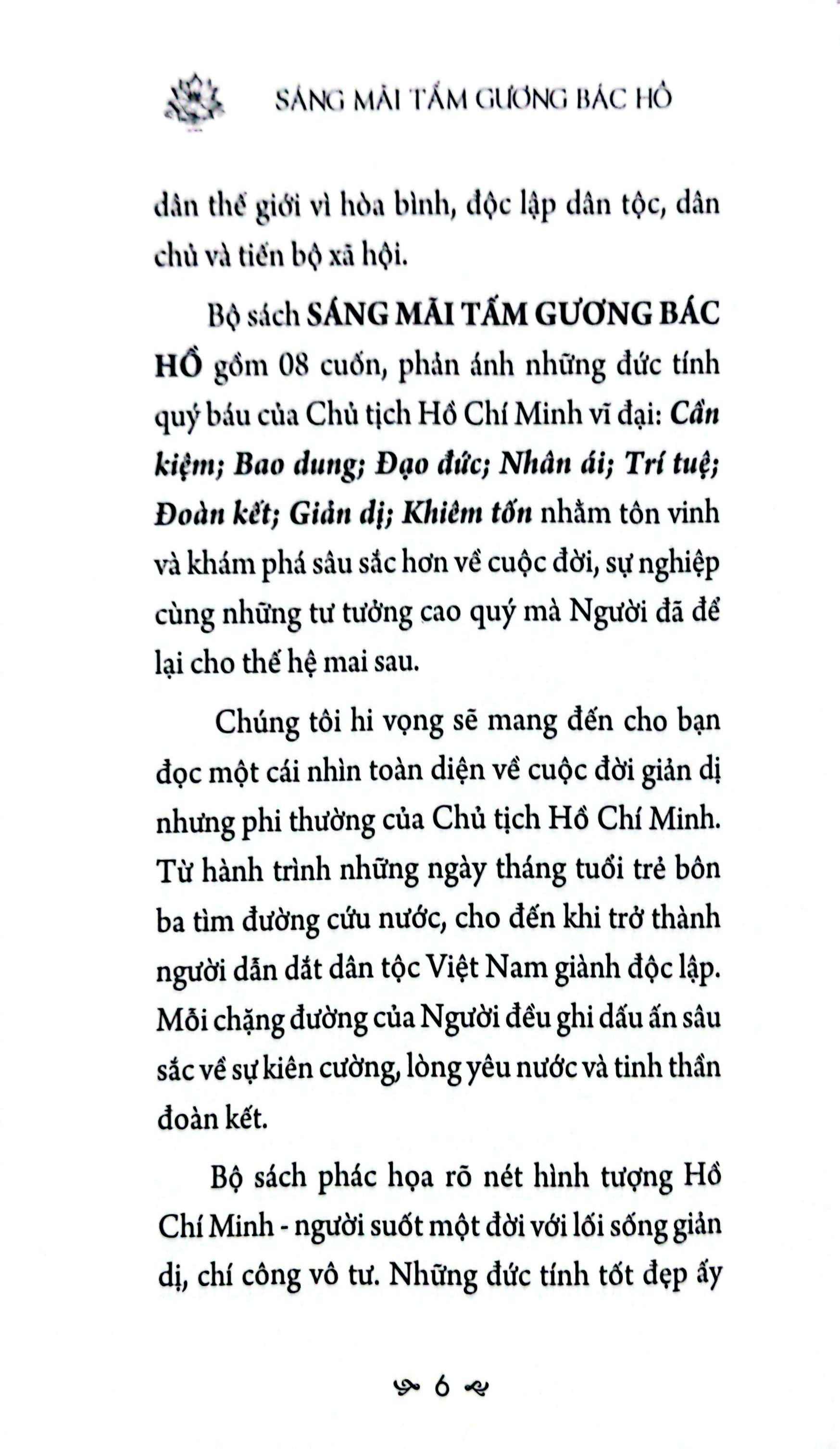 Sang Mai Tam Guong Bac Ho - Bao Dung
