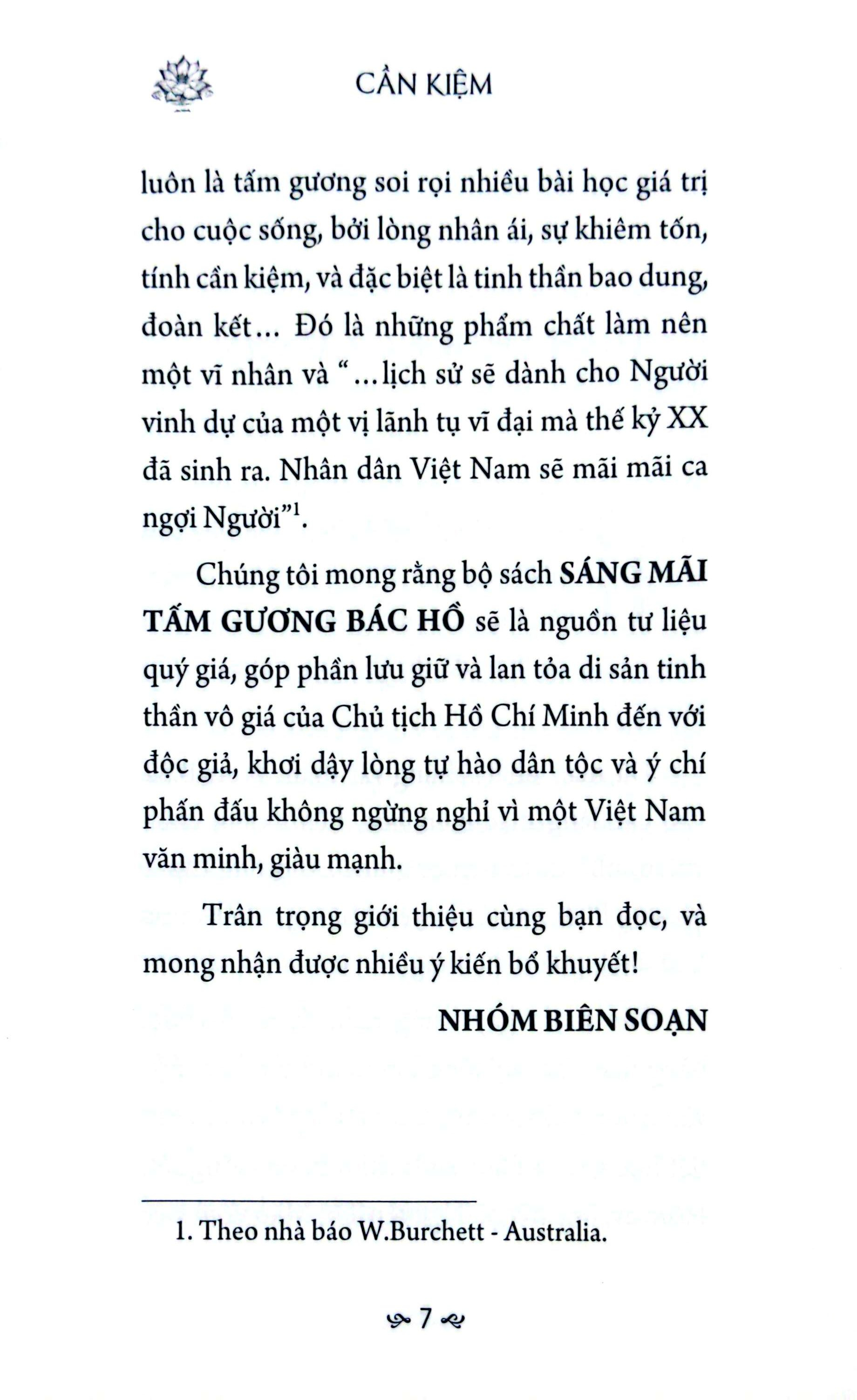 Sang Mai Tam Guong Bac Ho - Can Kiem