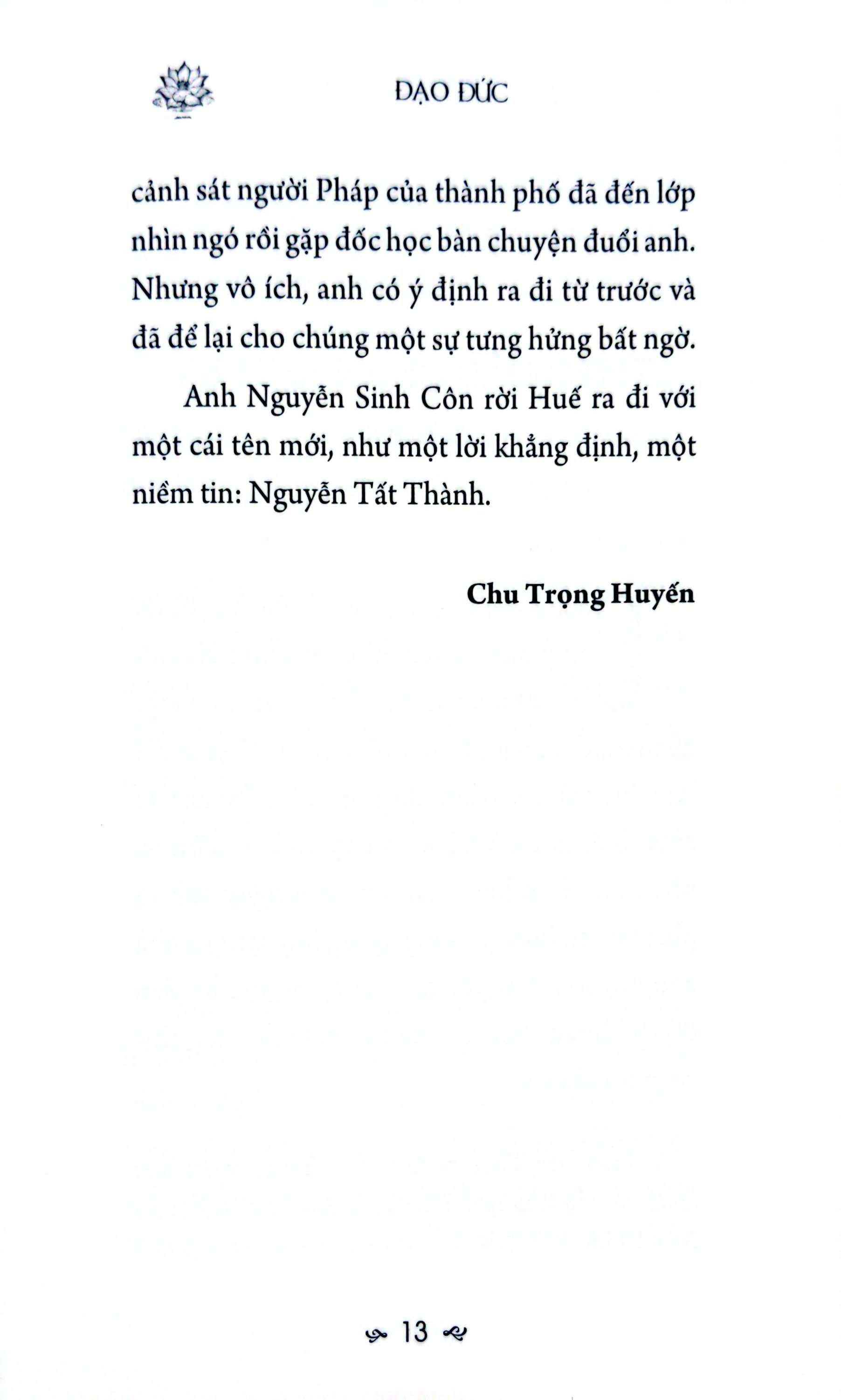 Sang Mai Tam Guong Bac Ho - Dao Duc