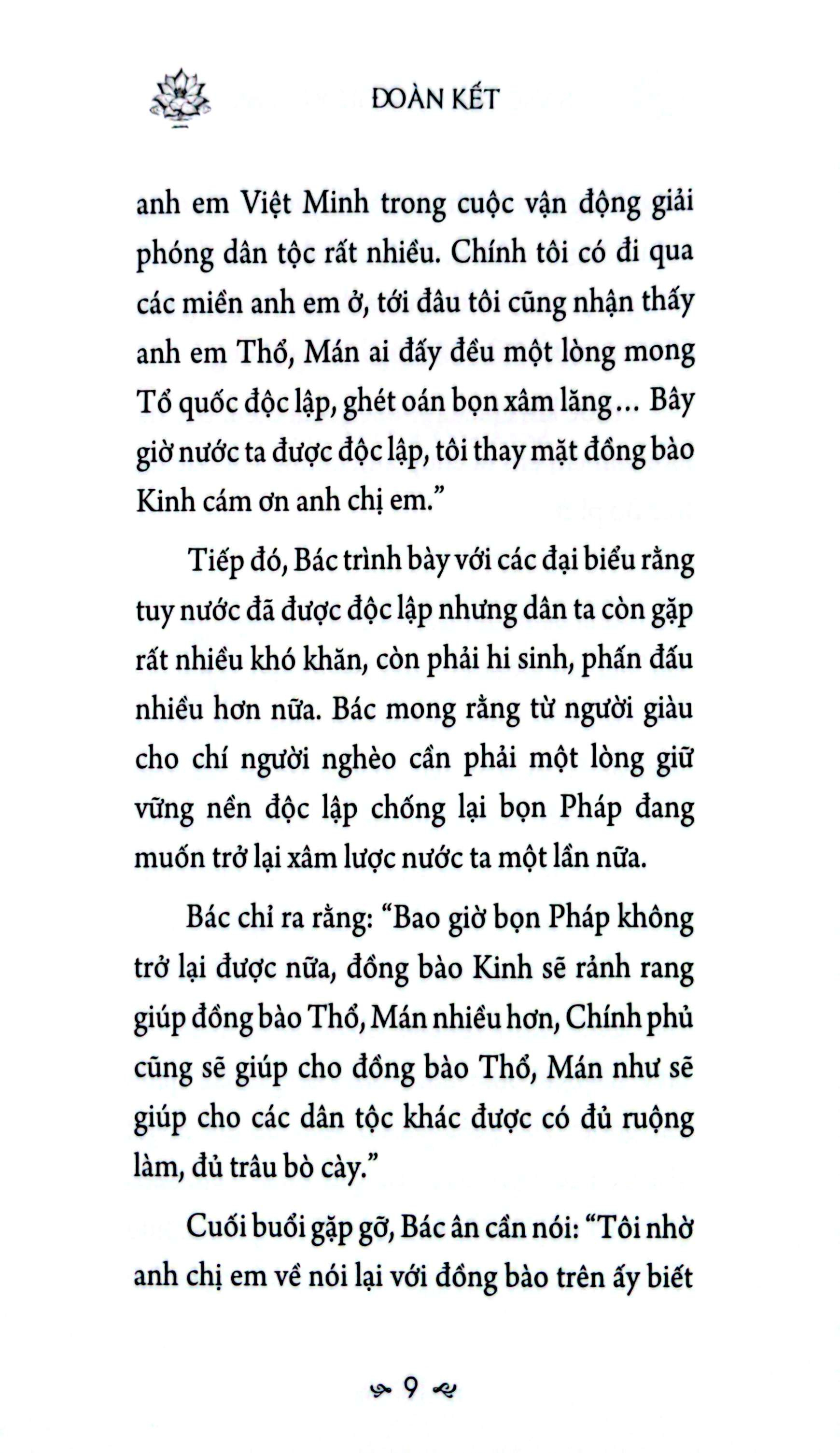 Sang Mai Tam Guong Bac Ho - Doan Ket