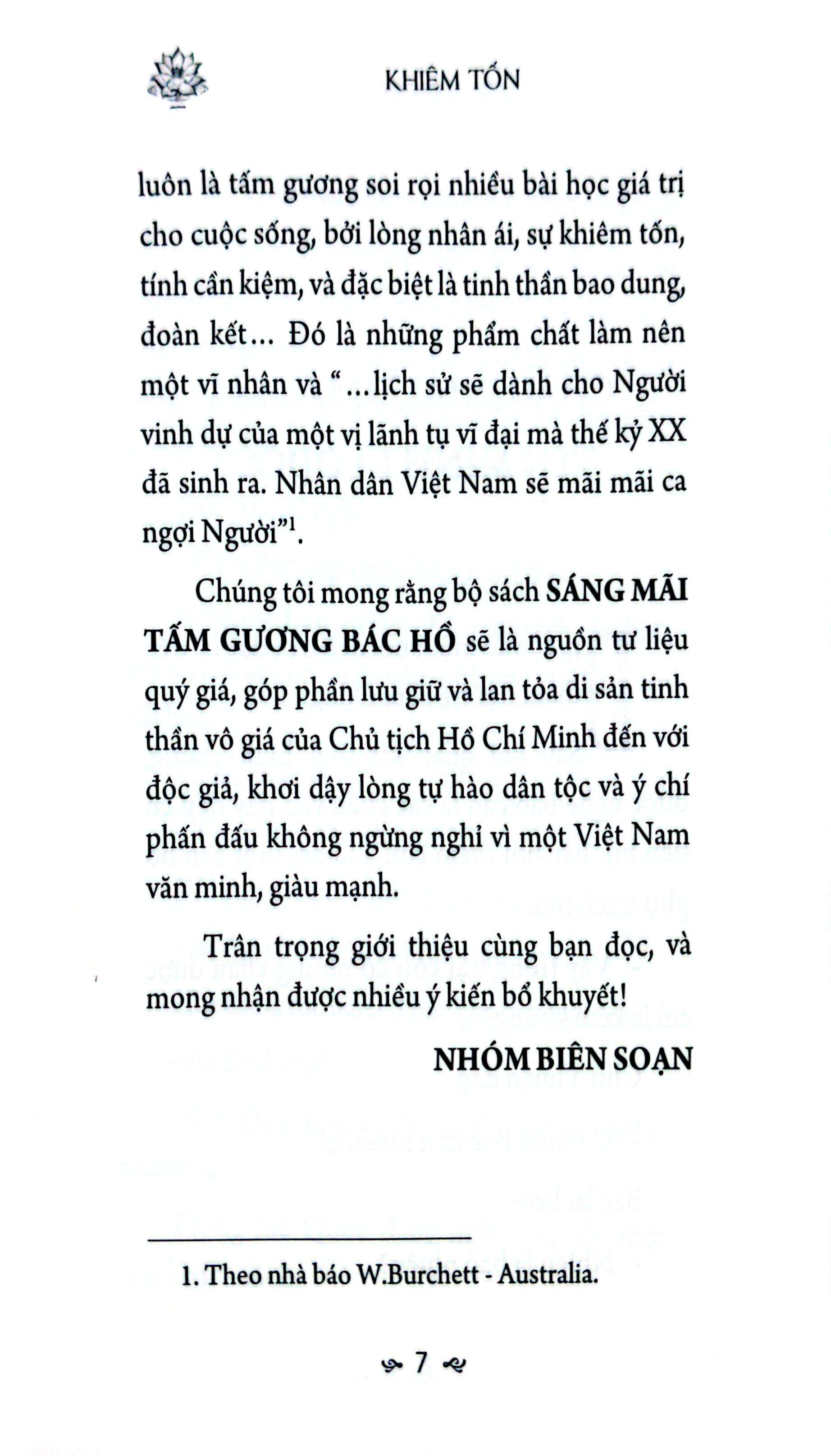 Sang Mai Tam Guong Bac Ho - Khiem Ton