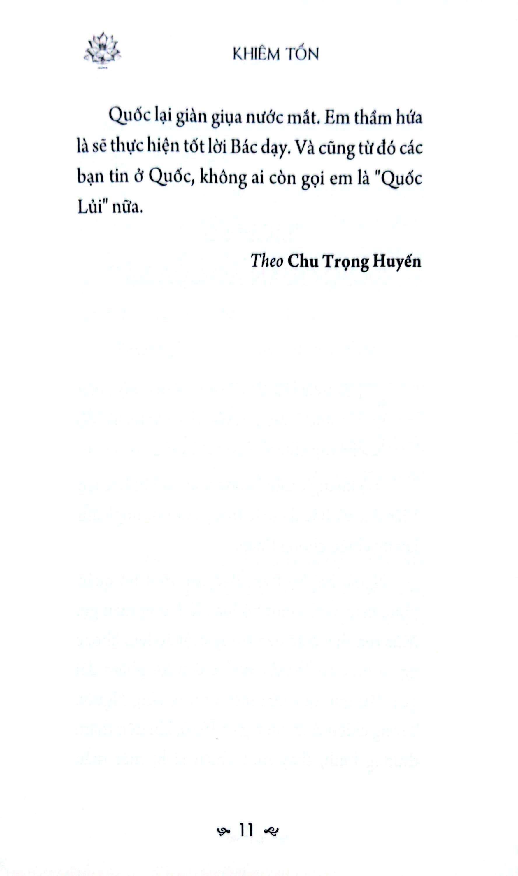 Sang Mai Tam Guong Bac Ho - Khiem Ton