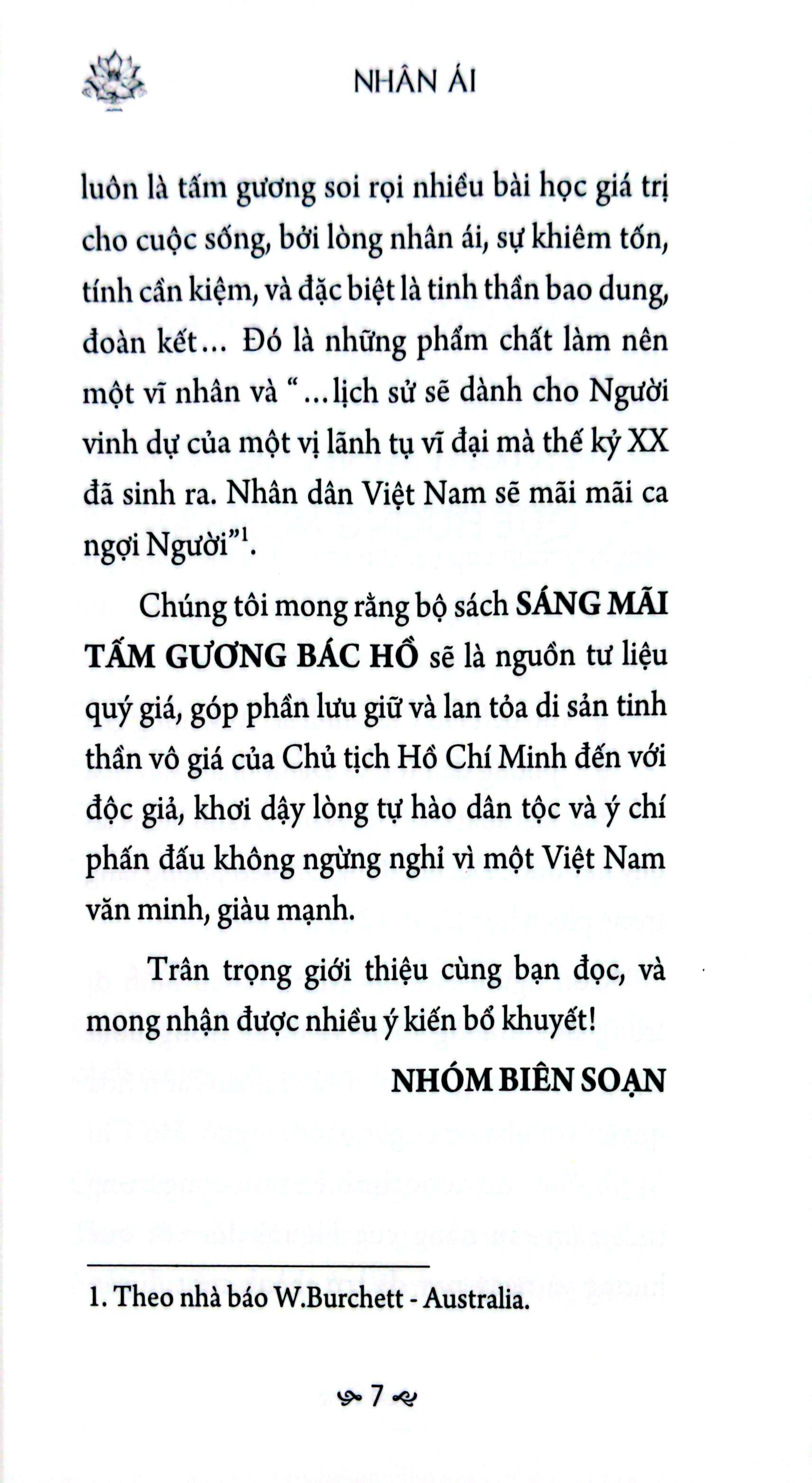 Sang Mai Tam Guong Bac Ho - Nhan Ai