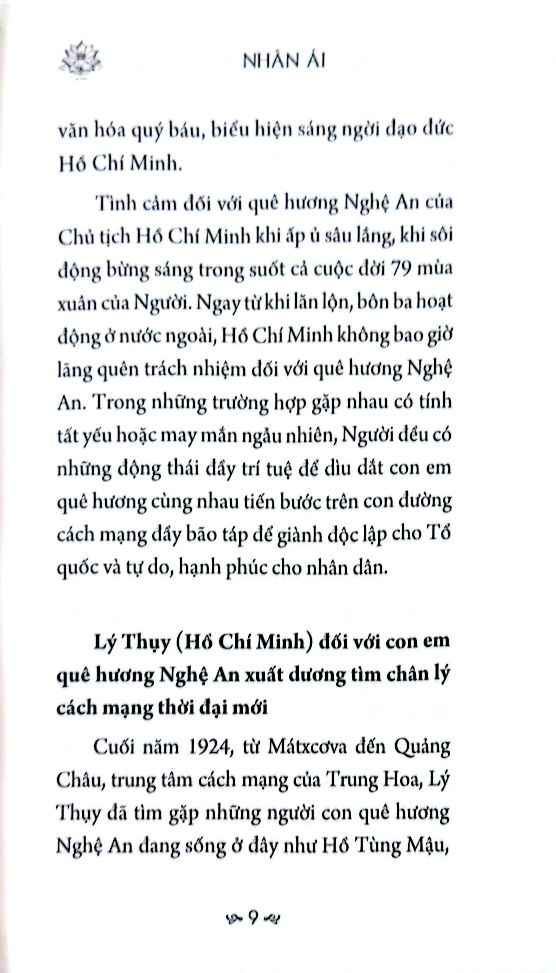 Sang Mai Tam Guong Bac Ho - Nhan Ai