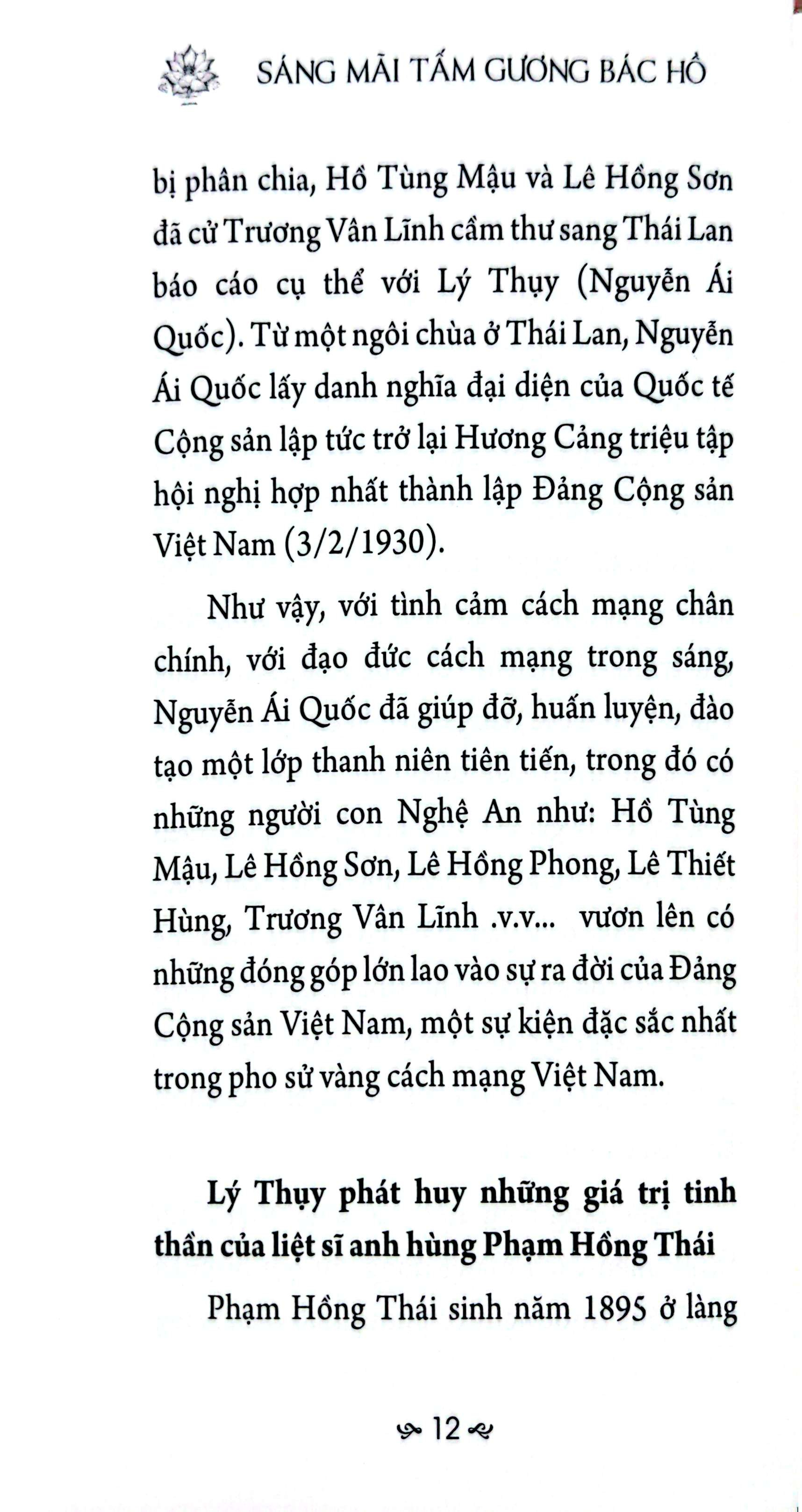Sang Mai Tam Guong Bac Ho - Nhan Ai
