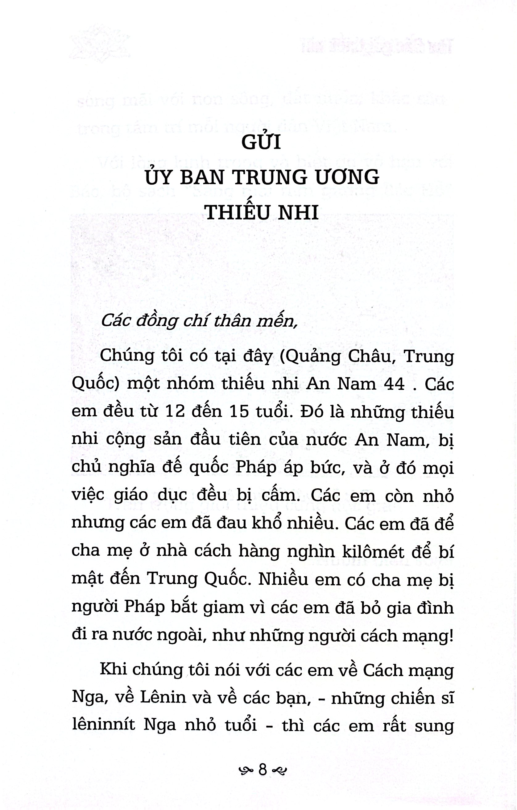 Sáng Mãi Tấm Gương Bác Hồ - Thư Bác Gửi Thiếu Nhi