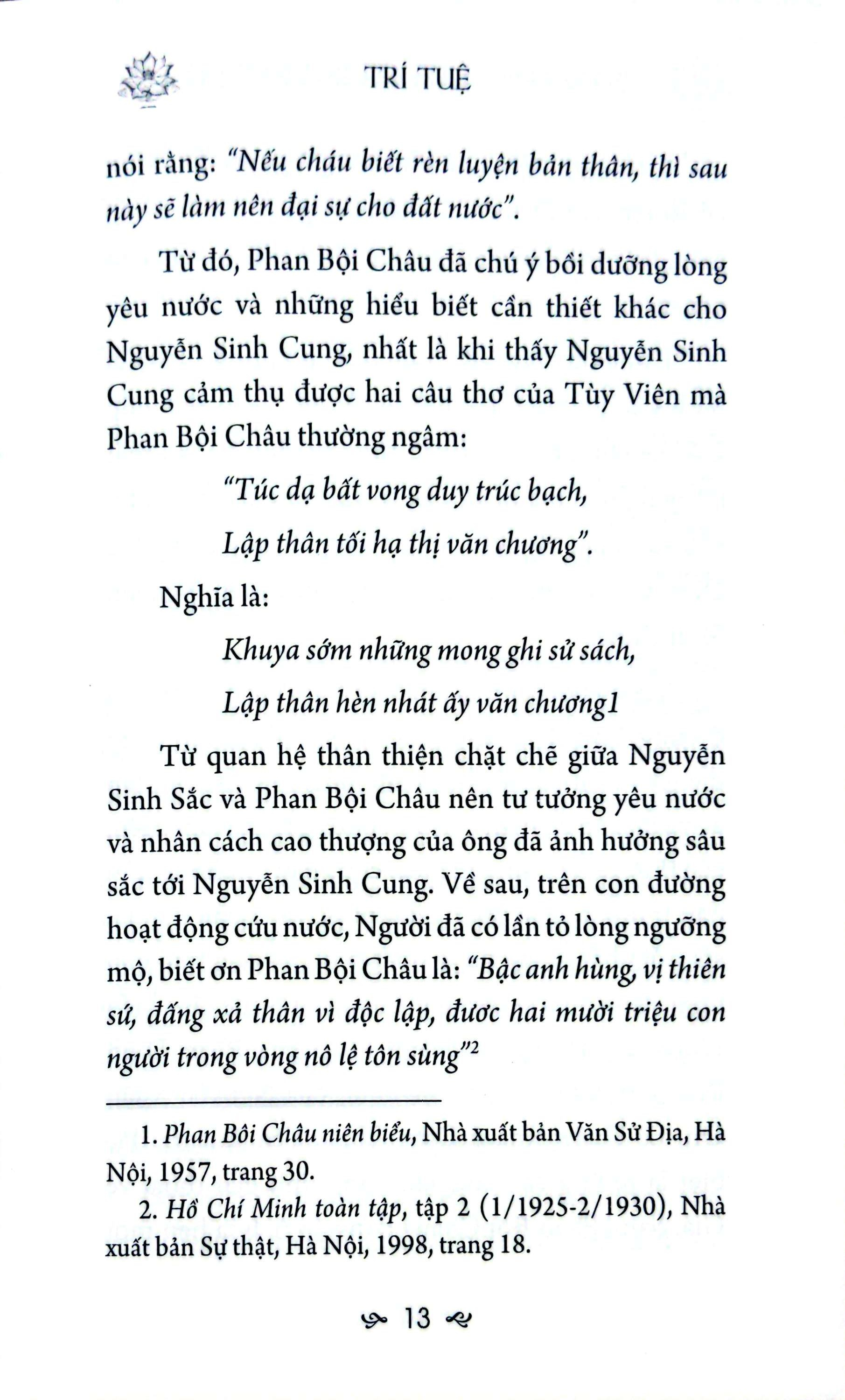 Sang Mai Tam Guong Bac Ho - Tri Tue