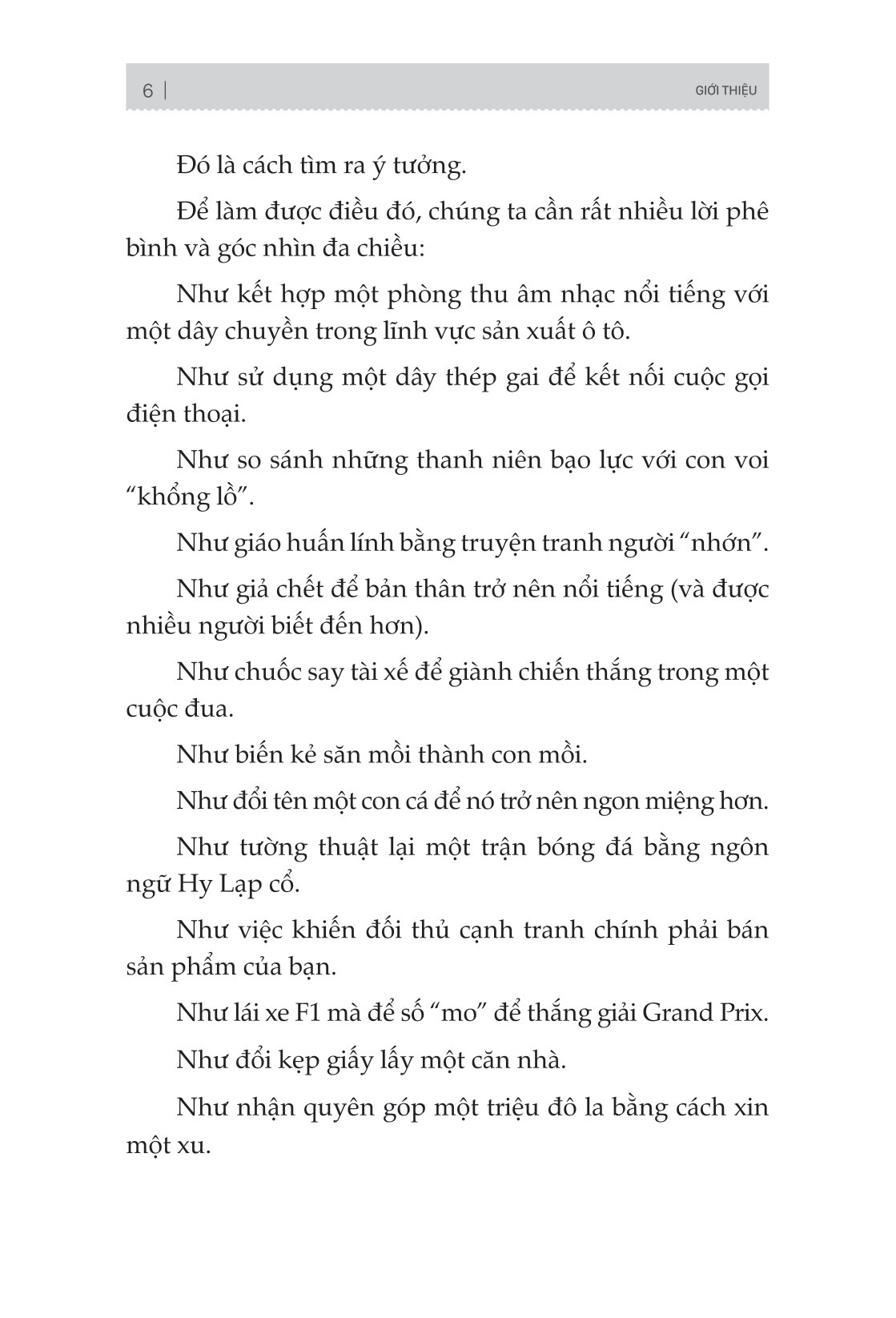 sáng tạo chéo - nguồn gốc của 1001 ý tưởng quảng cáo