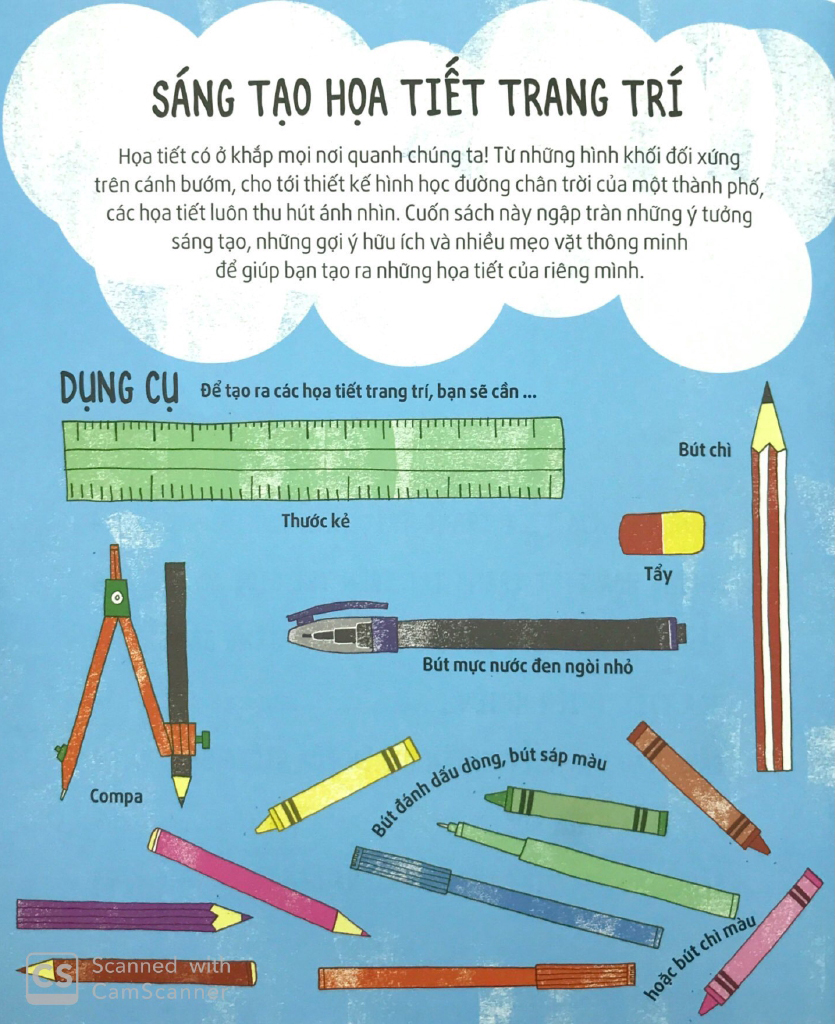 sáng tạo họa tiết trang trí - phát triển khả năng sáng tạo cho trẻ