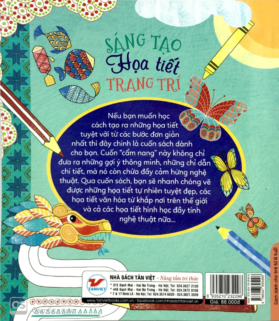 sáng tạo họa tiết trang trí - phát triển khả năng sáng tạo cho trẻ