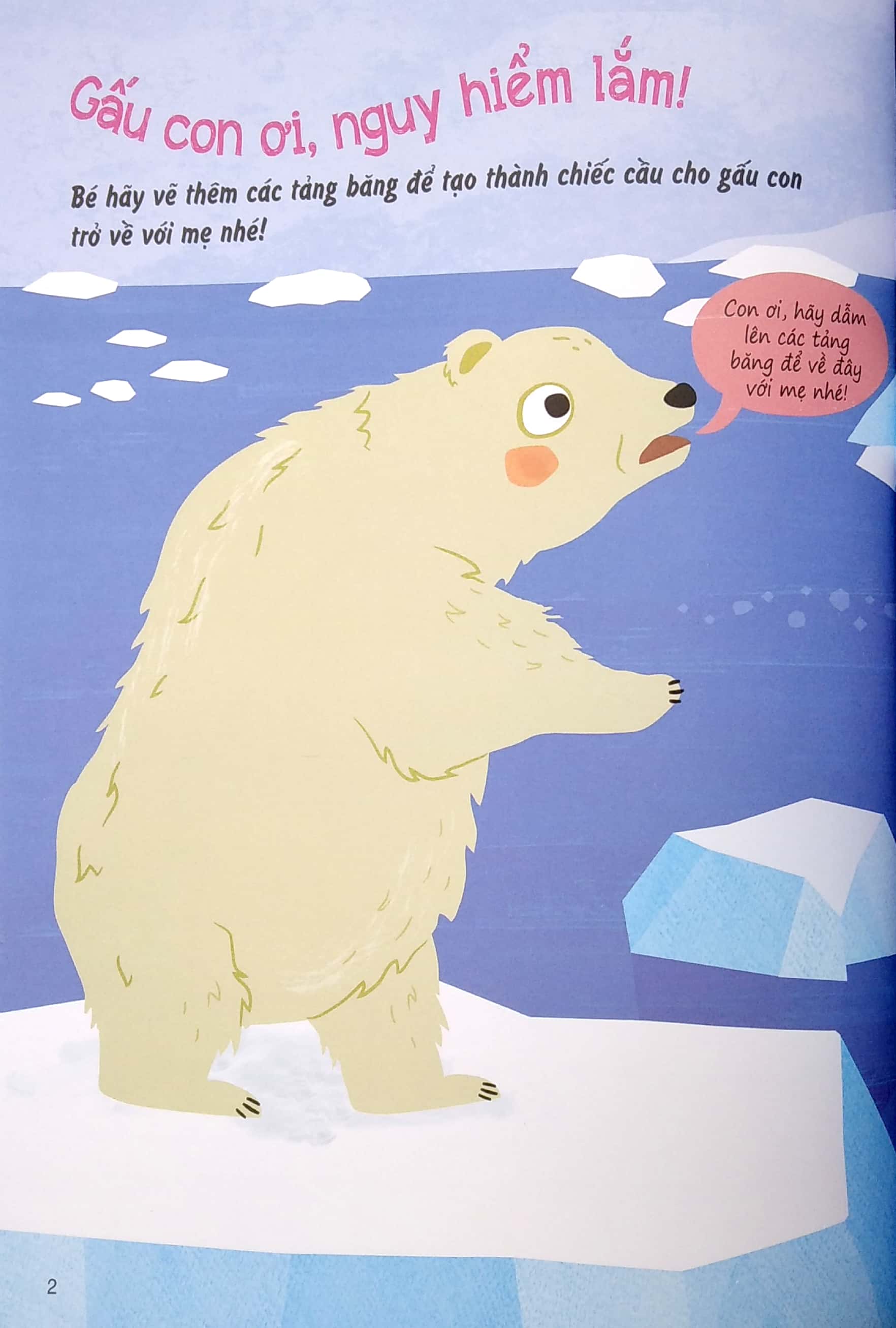 sáng tạo mĩ thuật và tìm hiểu hệ sinh thái: địa cực