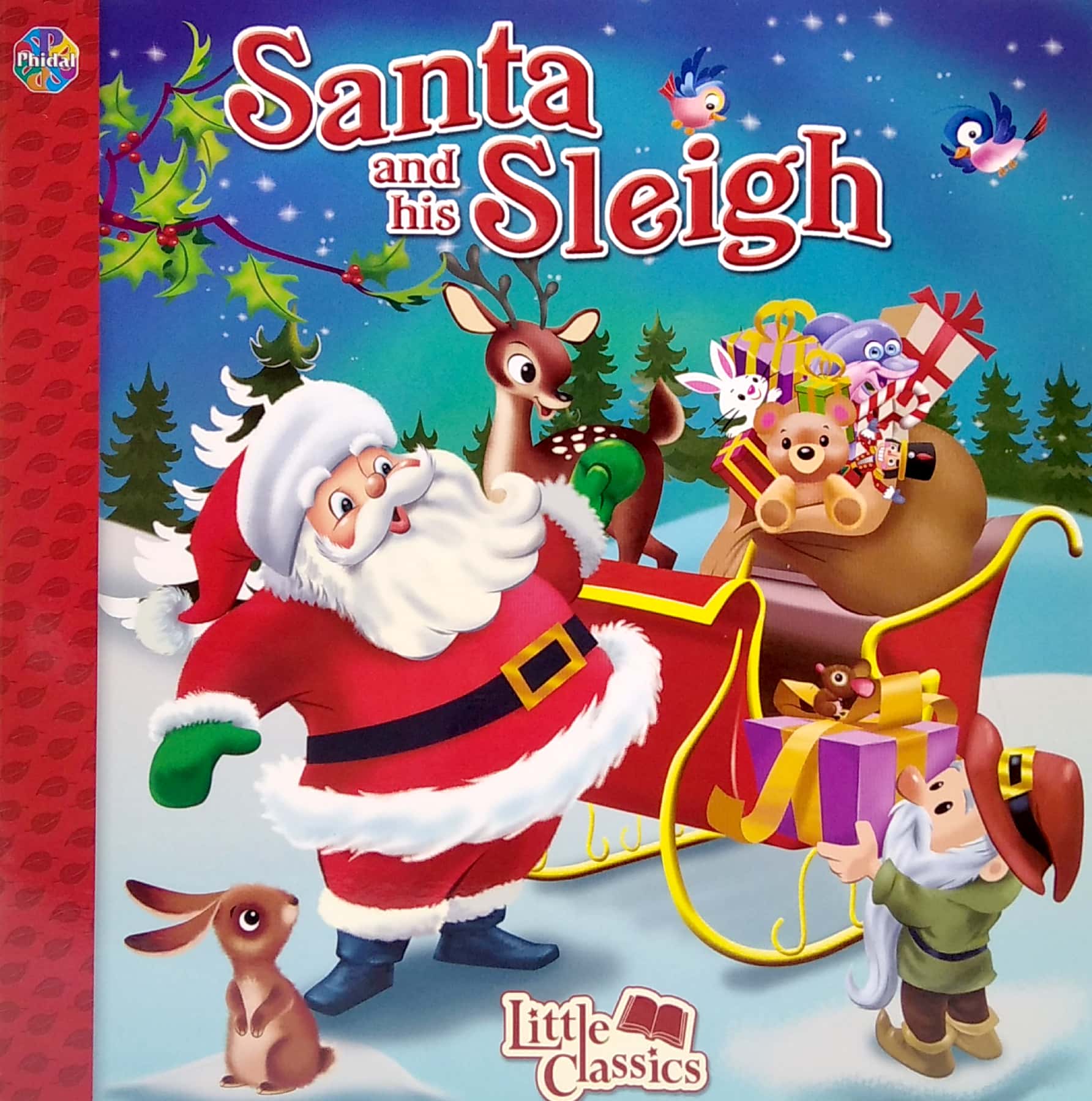 santa & his sleigh little classics