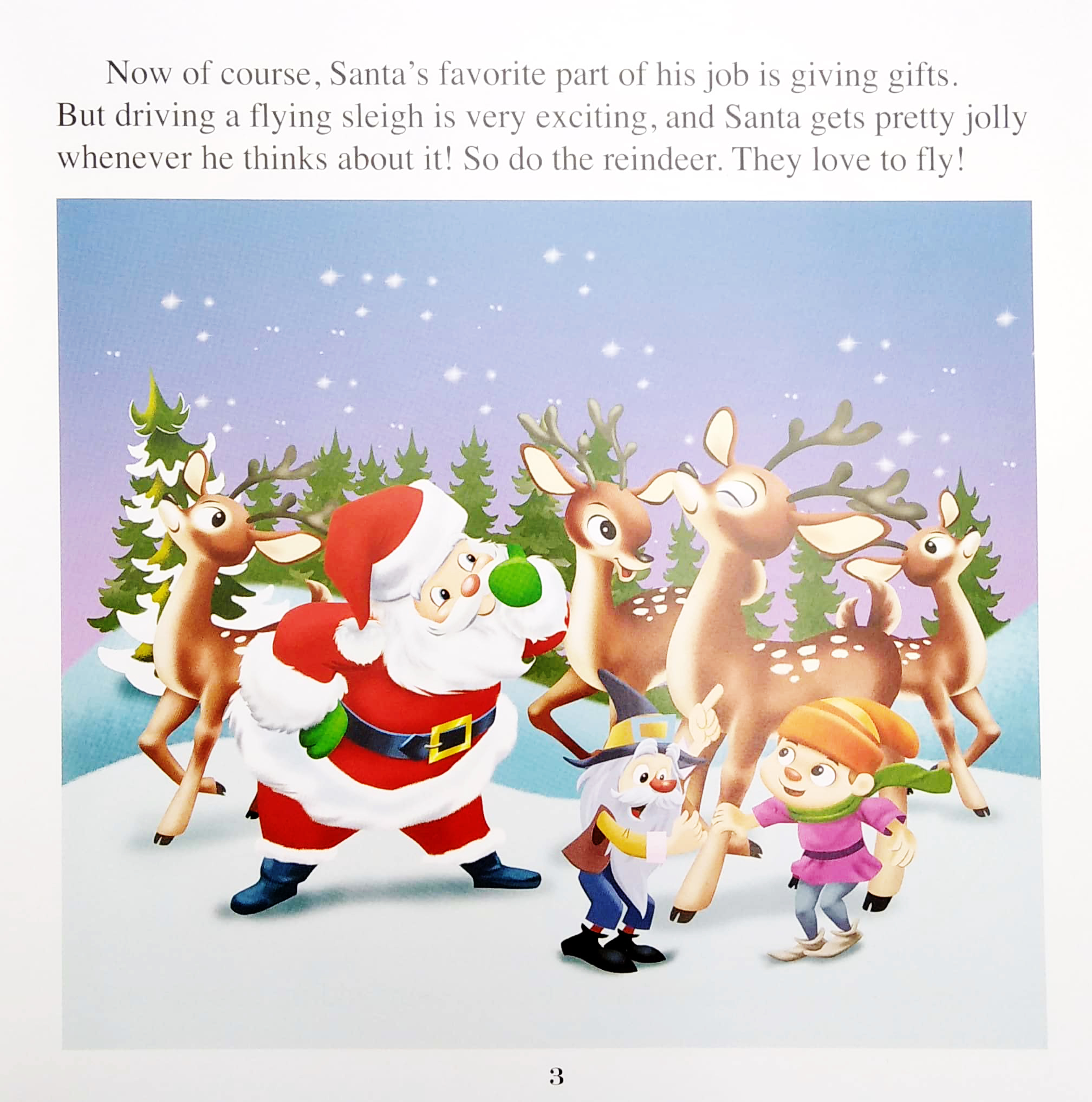 santa & his sleigh little classics