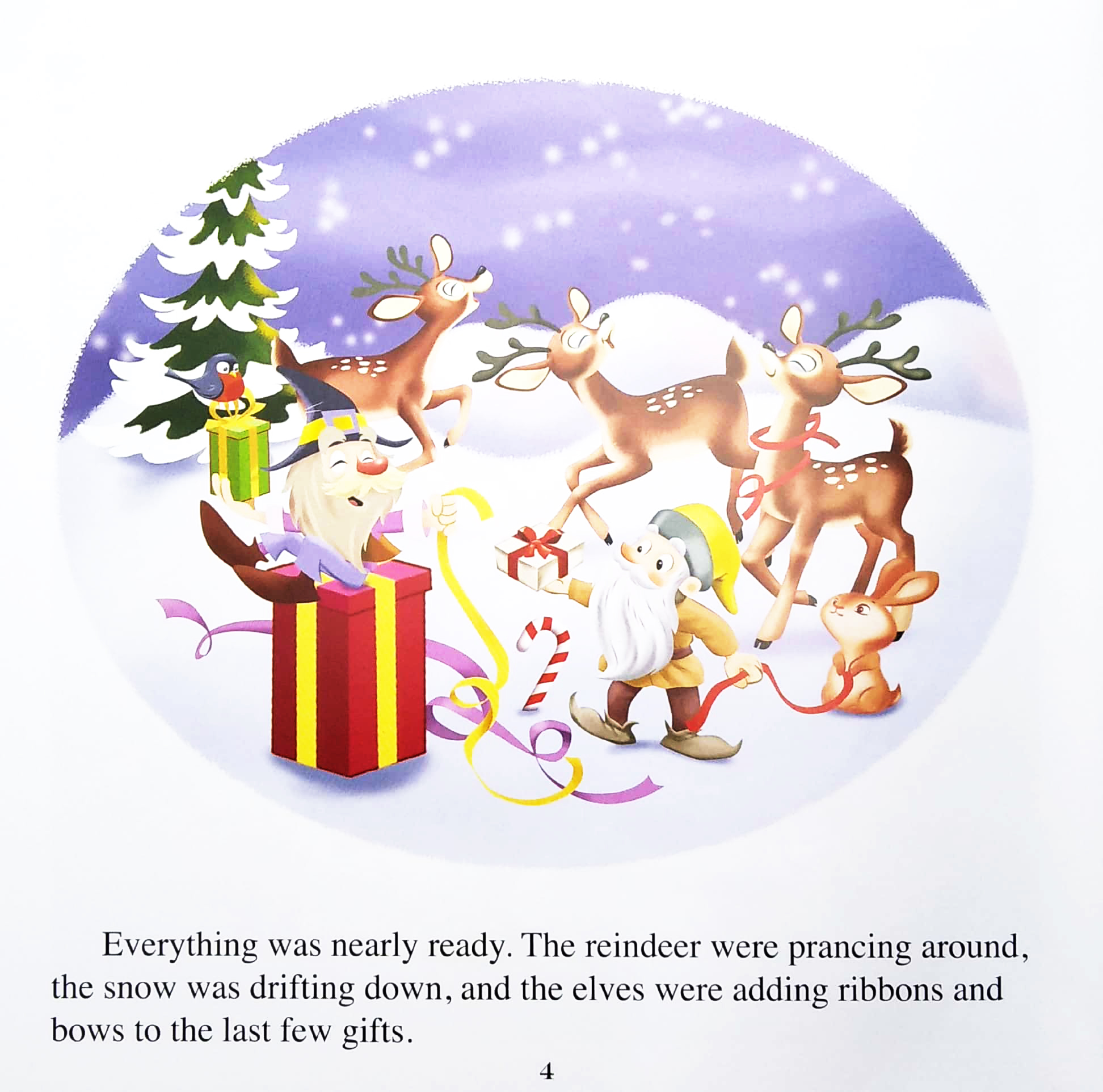 santa & his sleigh little classics