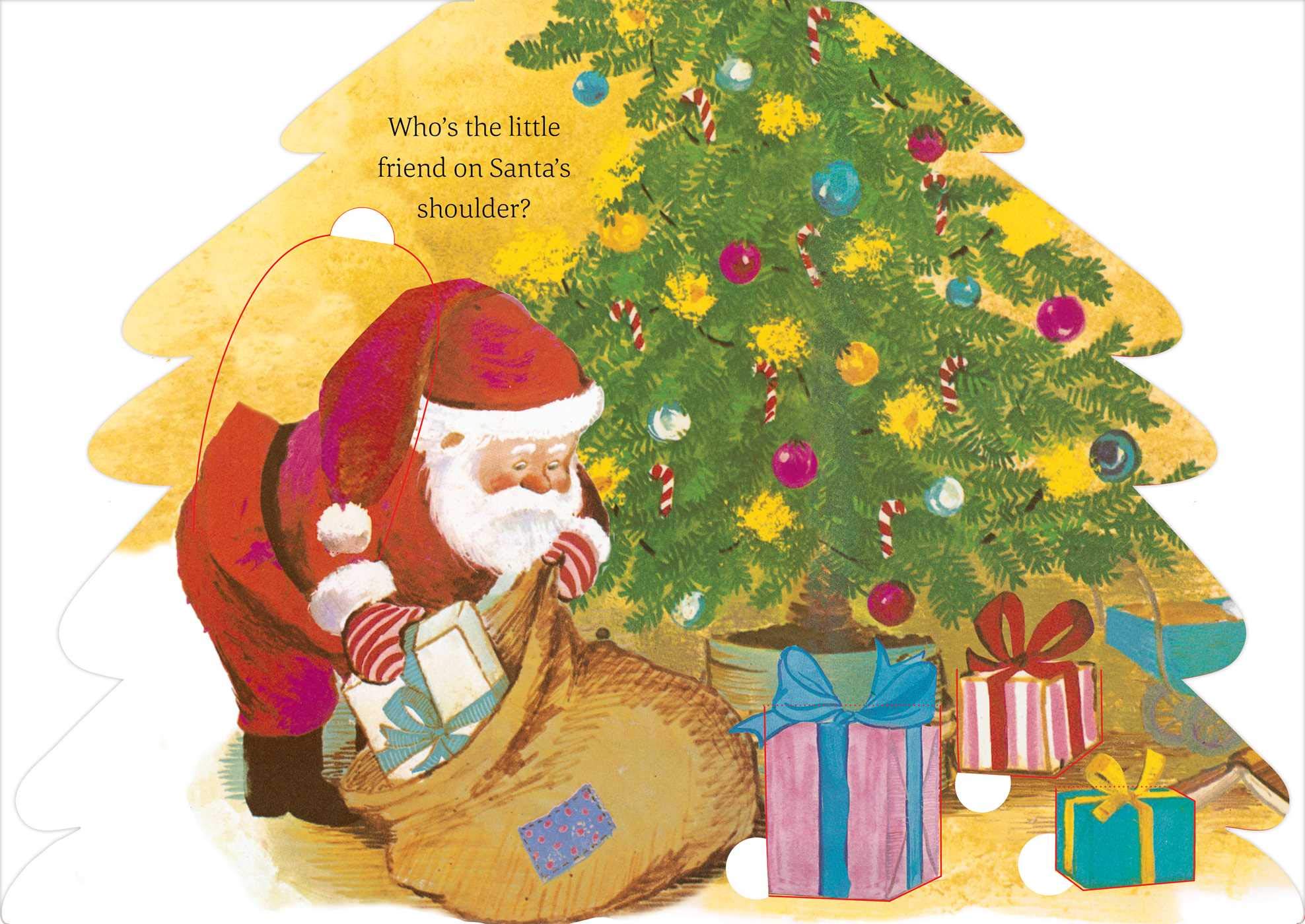 santa mouse christmas surprise: a lift-the-flap book