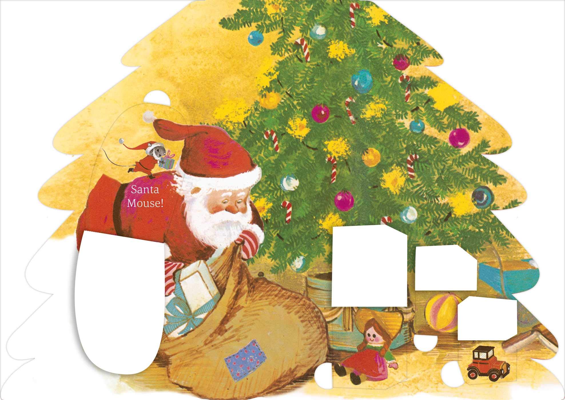 santa mouse christmas surprise: a lift-the-flap book