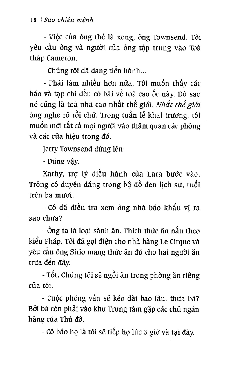 sao chiếu mệnh