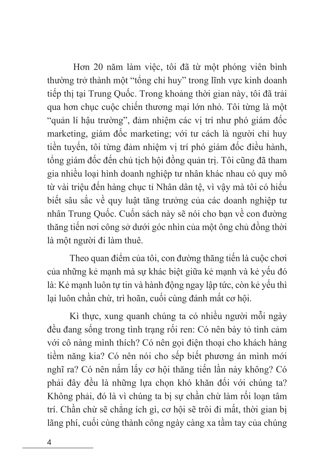 sao ông chủ phải cất nhắc bạn?