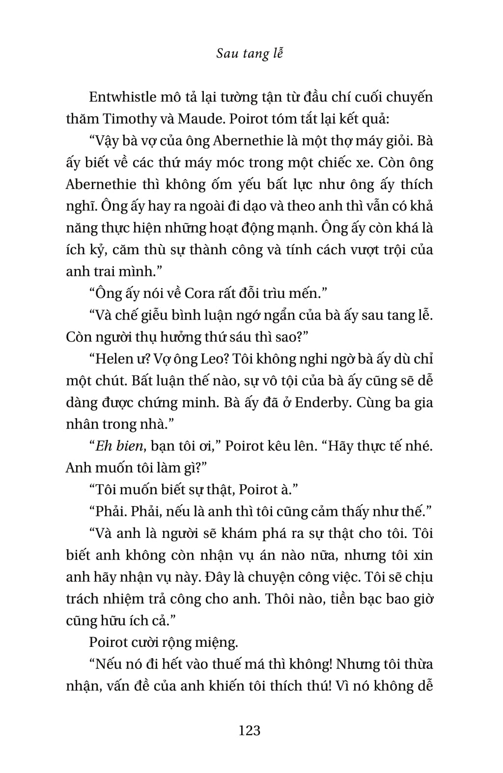 sau tang lễ - after the funeral