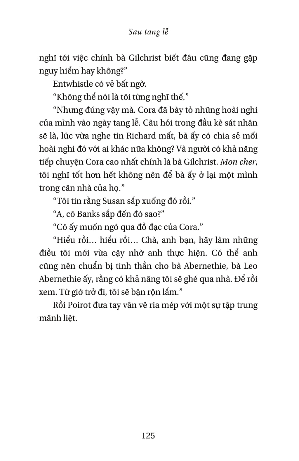 sau tang lễ - after the funeral