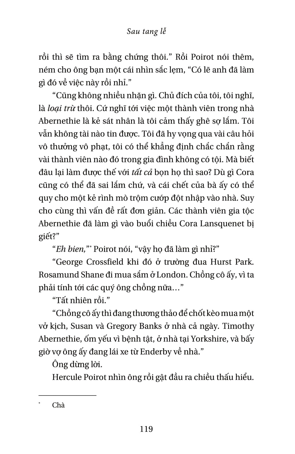 sau tang lễ - after the funeral