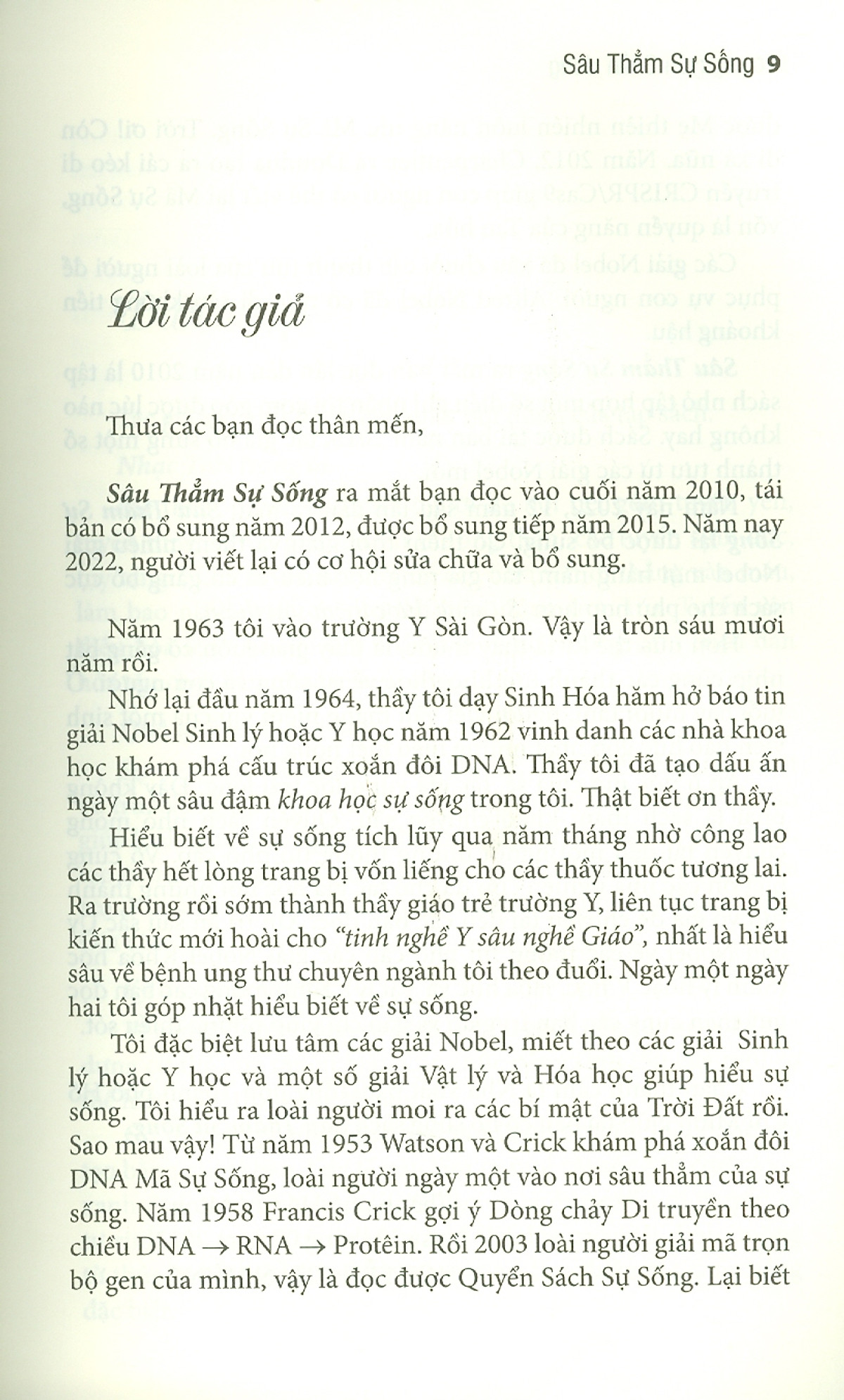 sâu thẳm sự sống (tái bản 2023)