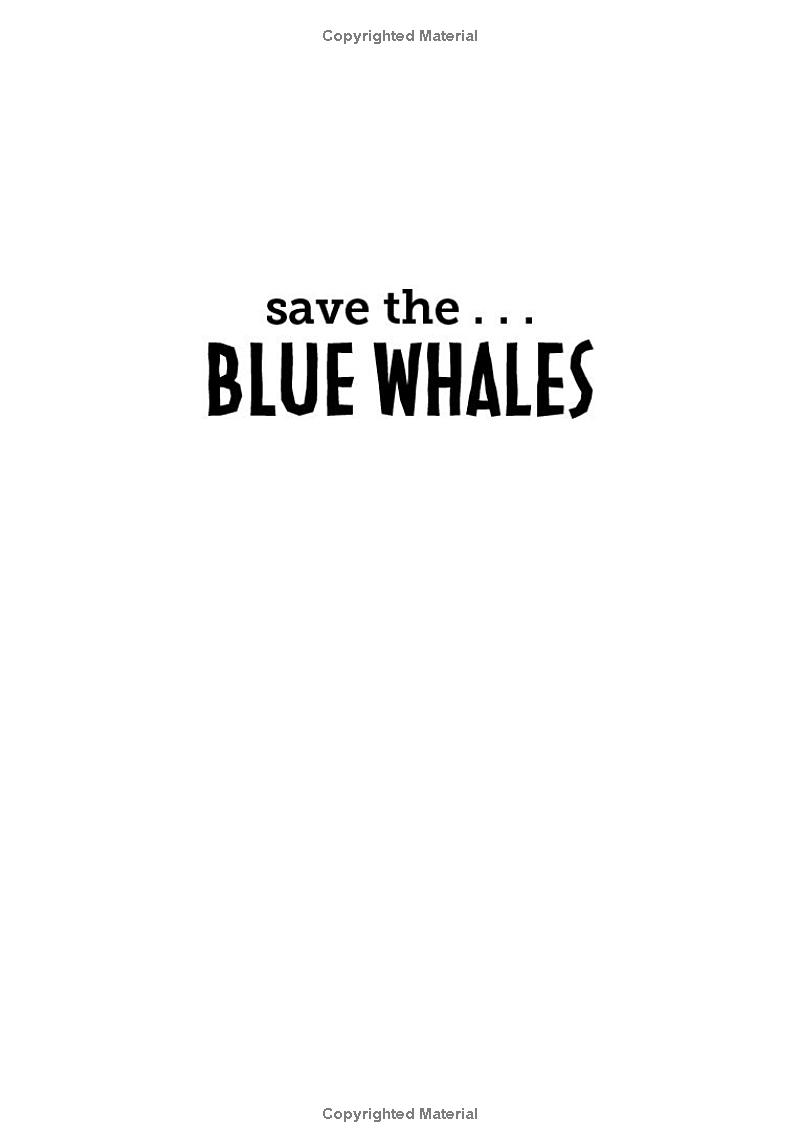 save the...blue whales
