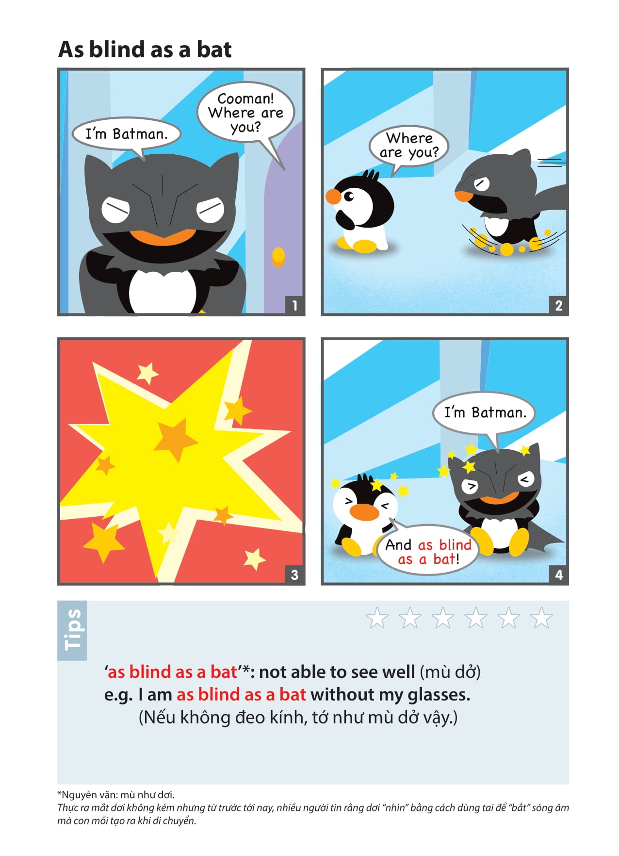 say cool to english - say fun to similes - ví von vui vẻ