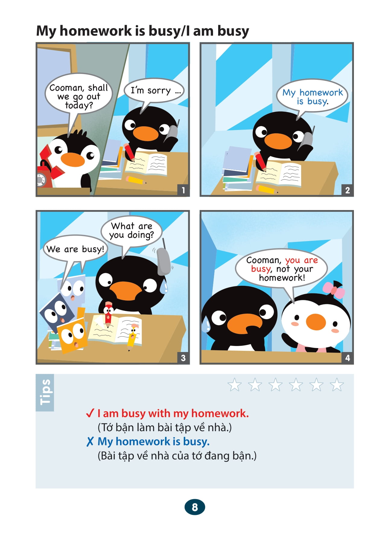 say cool to english - say no to common errors! - nói “không” với lỗi sai thường gặp!