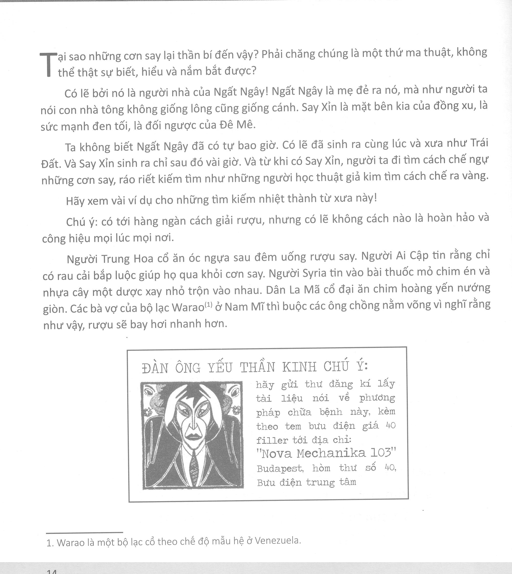 say xỉn học toàn thư - hay là lan man lúc vào bếp sau cơn say