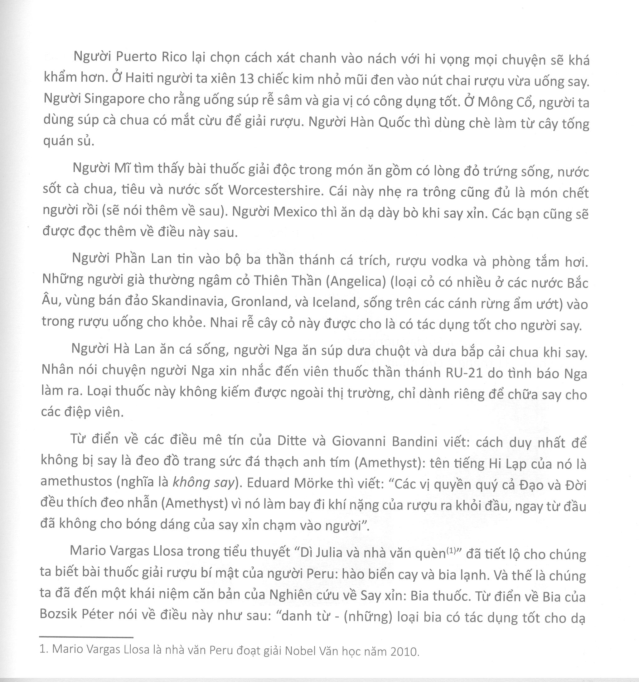 say xỉn học toàn thư - hay là lan man lúc vào bếp sau cơn say