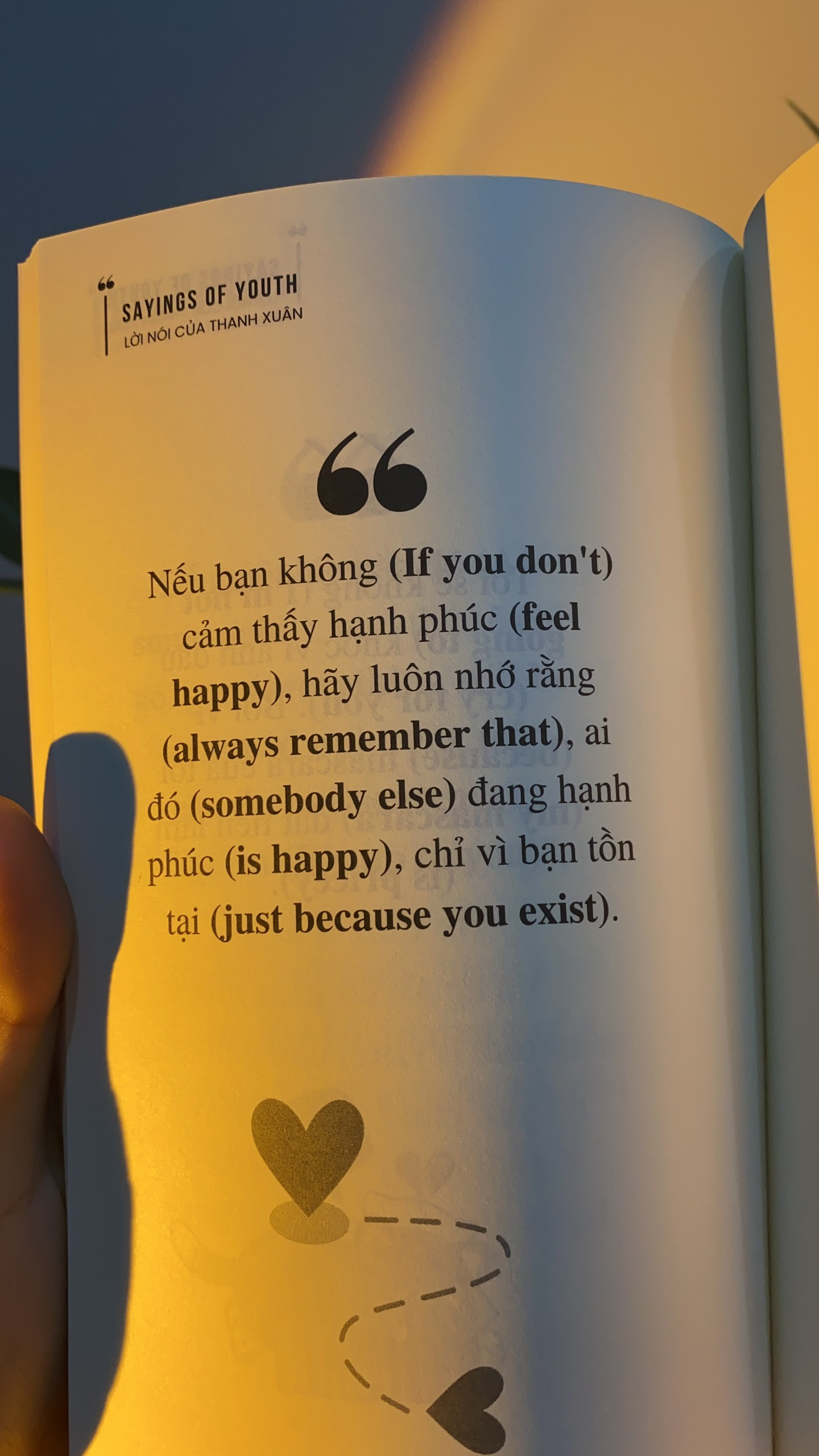 sayings of youth - lời nói của thanh xuân