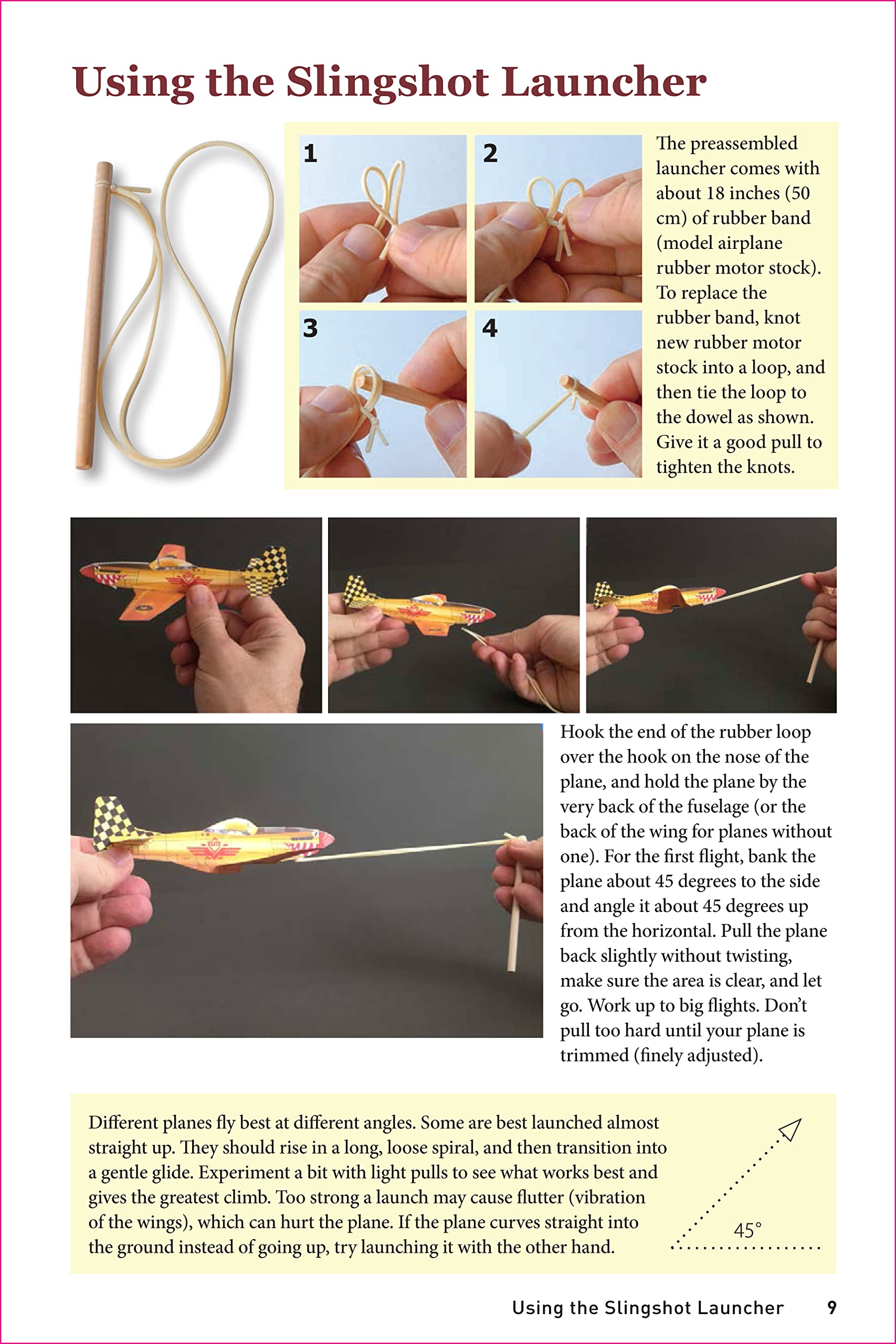 scale model paper airplanes kit: iconic planes that really fly! slingshot launcher included! - just pop-out and assemble (14 famous pop-out airplanes)