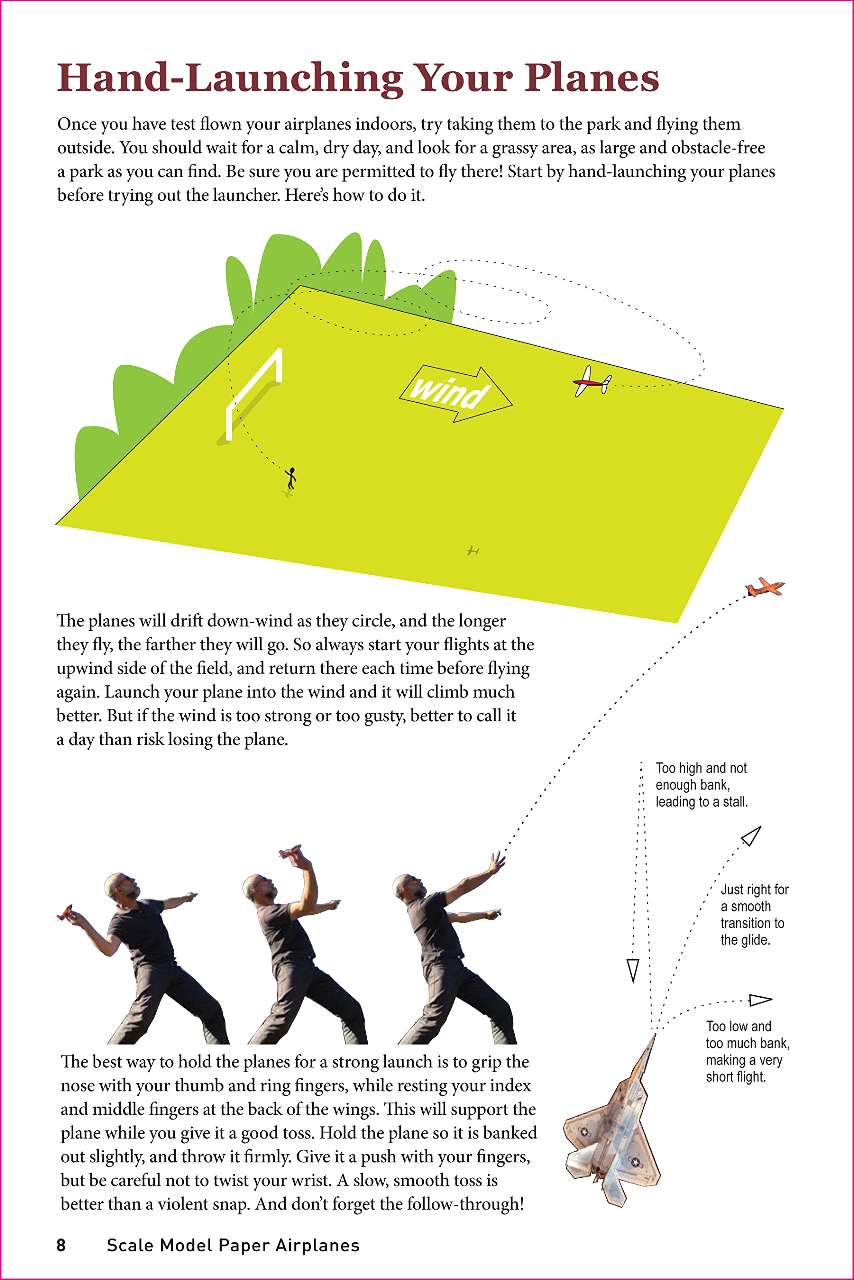 scale model paper airplanes kit: iconic planes that really fly! slingshot launcher included! - just pop-out and assemble (14 famous pop-out airplanes)