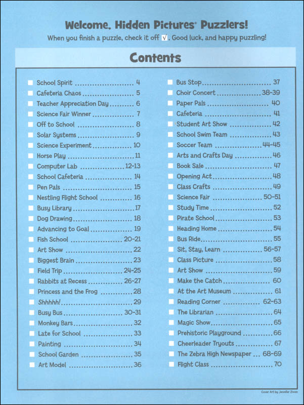 school puzzles (hidden pictures)