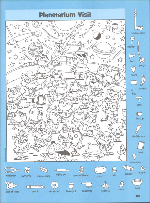 school puzzles (hidden pictures)