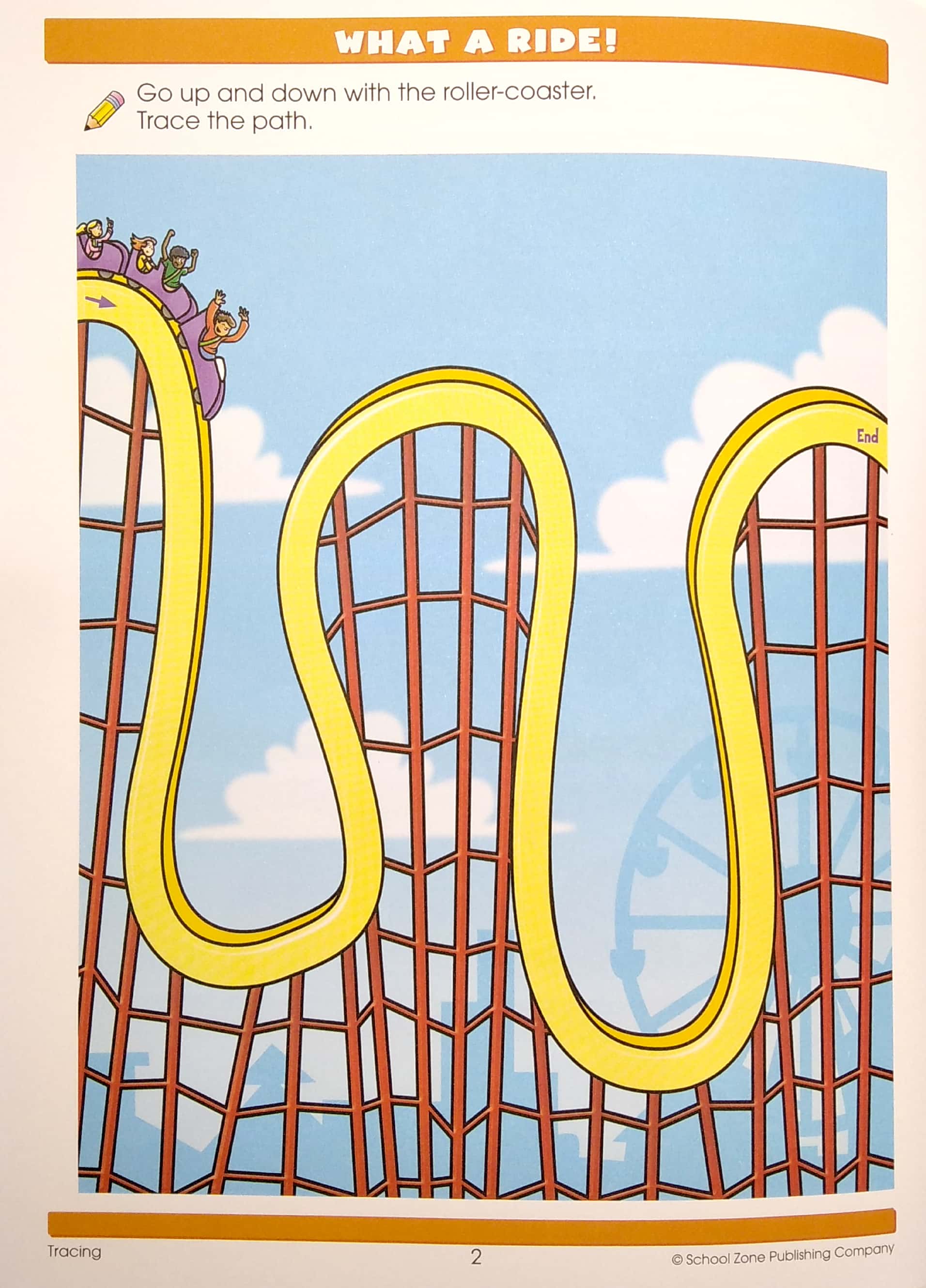 school zone a get ready book: tracing