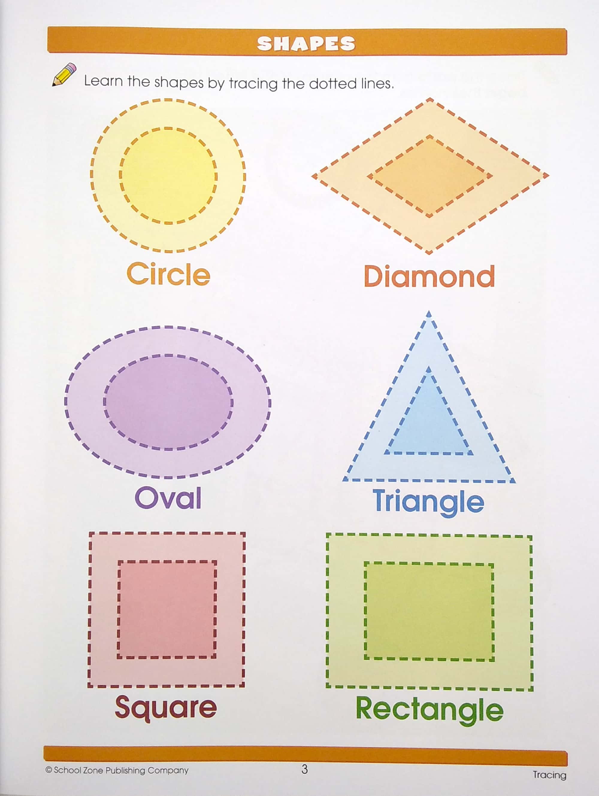 school zone a get ready book: tracing