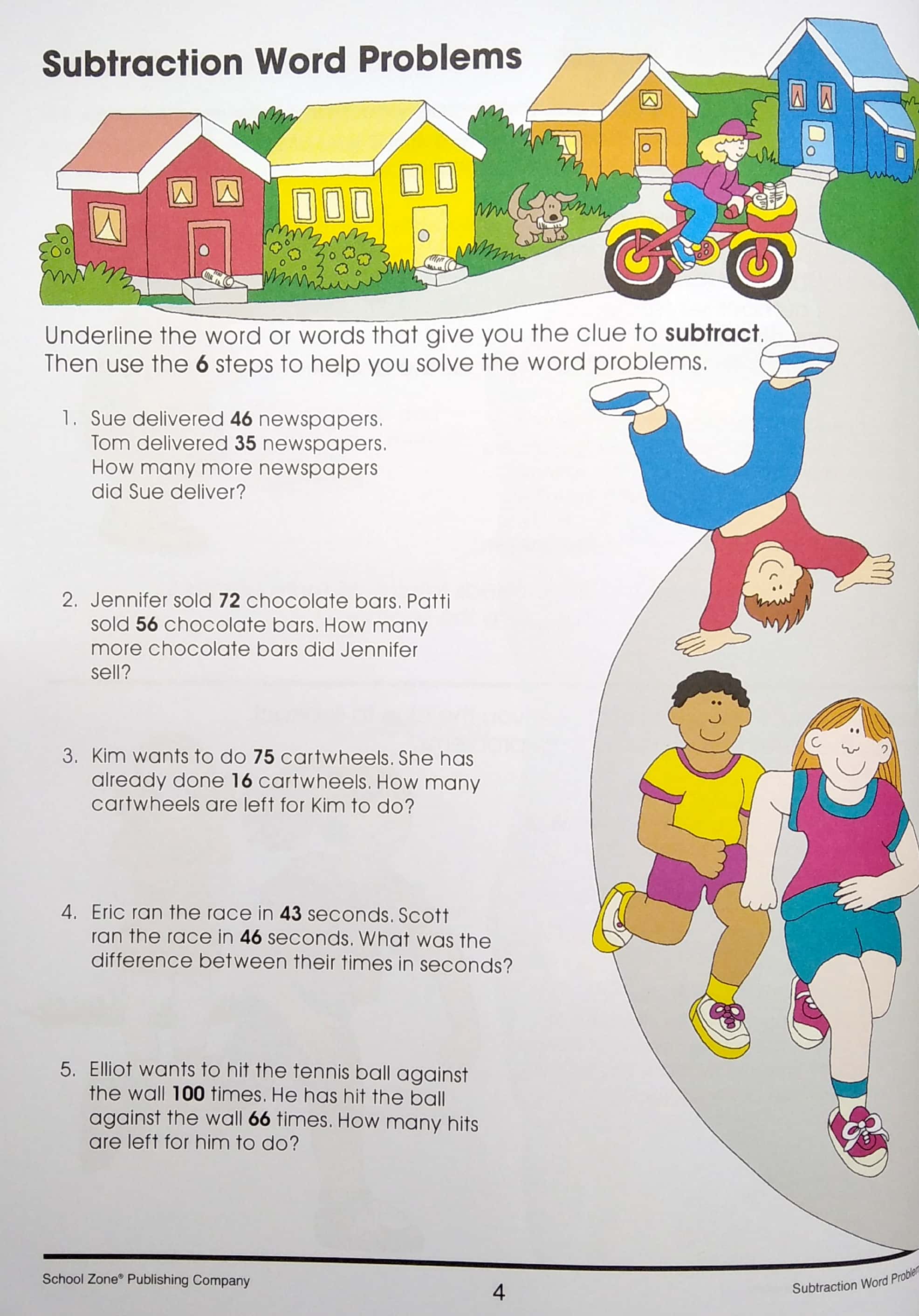 school zone maths basics 5 - an i know it book