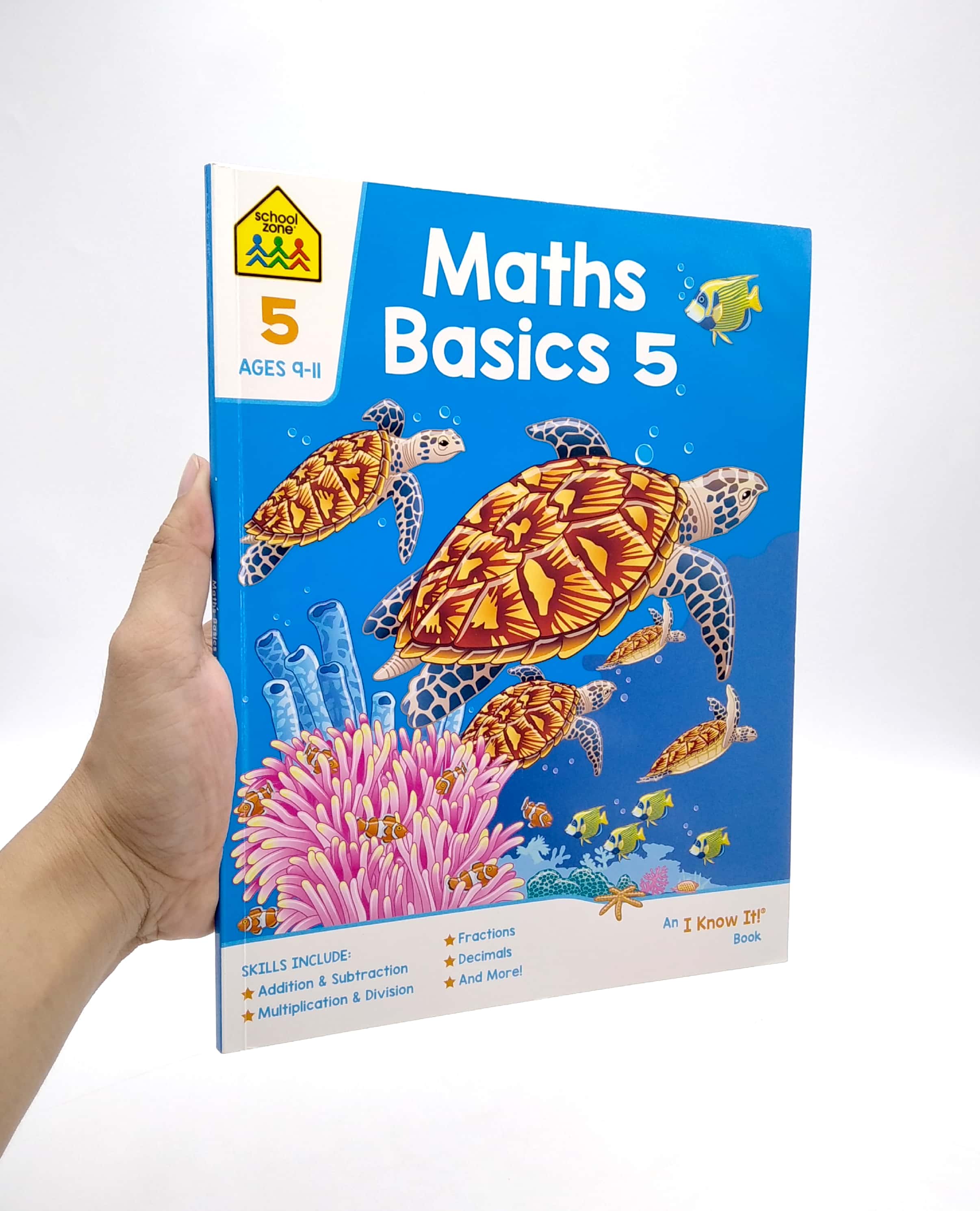 school zone maths basics 5 - an i know it book