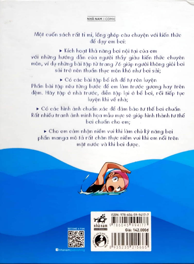 science comic - bơi lội như kình ngư