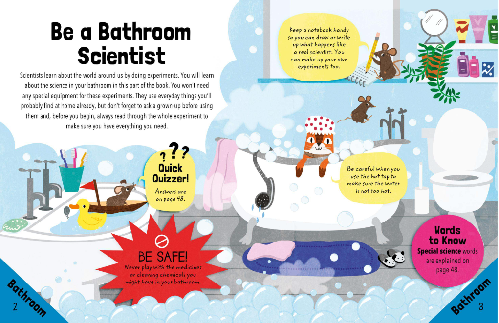 science experiments at home: stem starters for kids