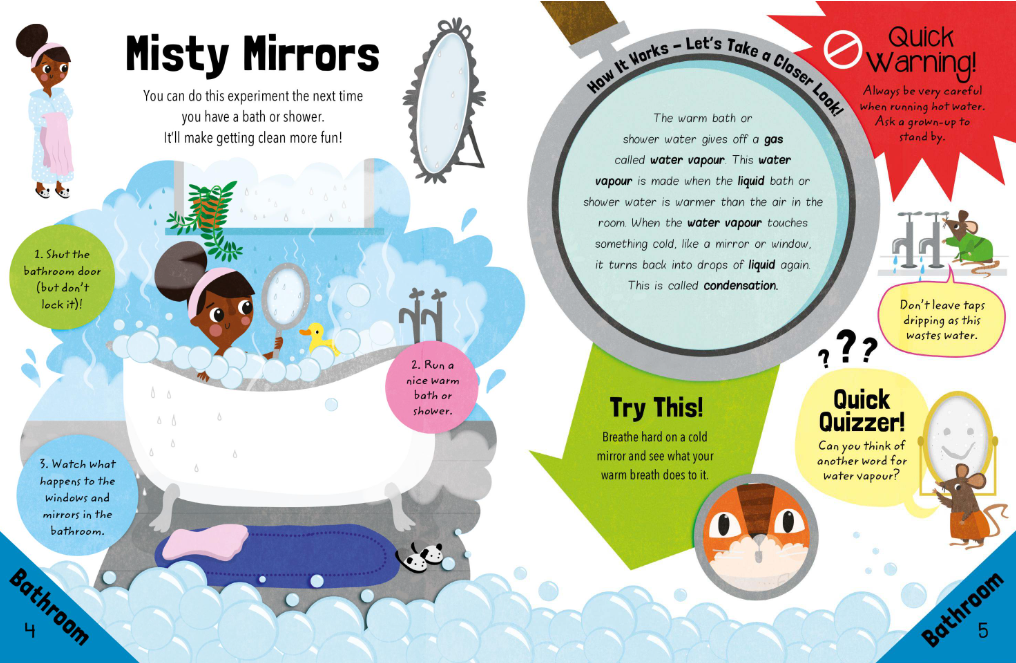 science experiments at home: stem starters for kids