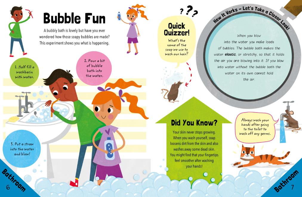 science experiments at home: stem starters for kids