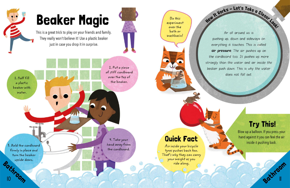 science experiments at home: stem starters for kids