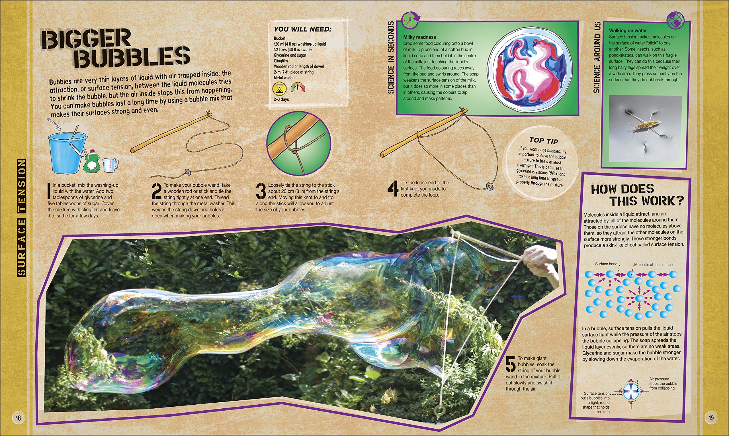 science experiments: loads of explosively fun activities to do!