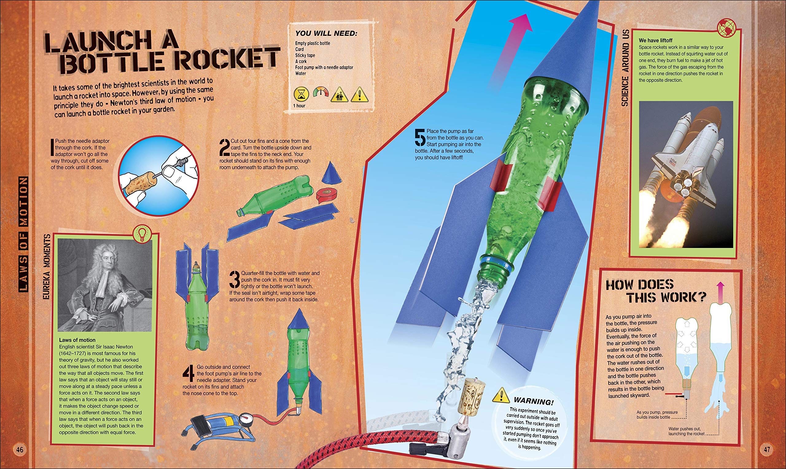 science experiments: loads of explosively fun activities to do!